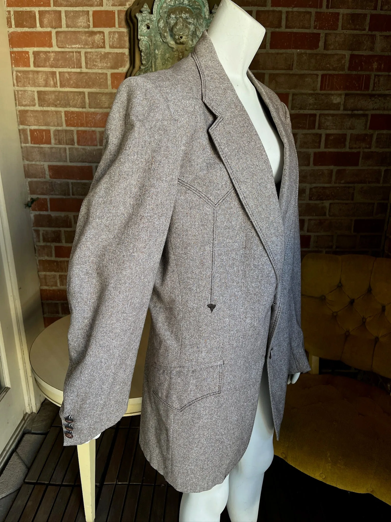 1980s Western Blazer