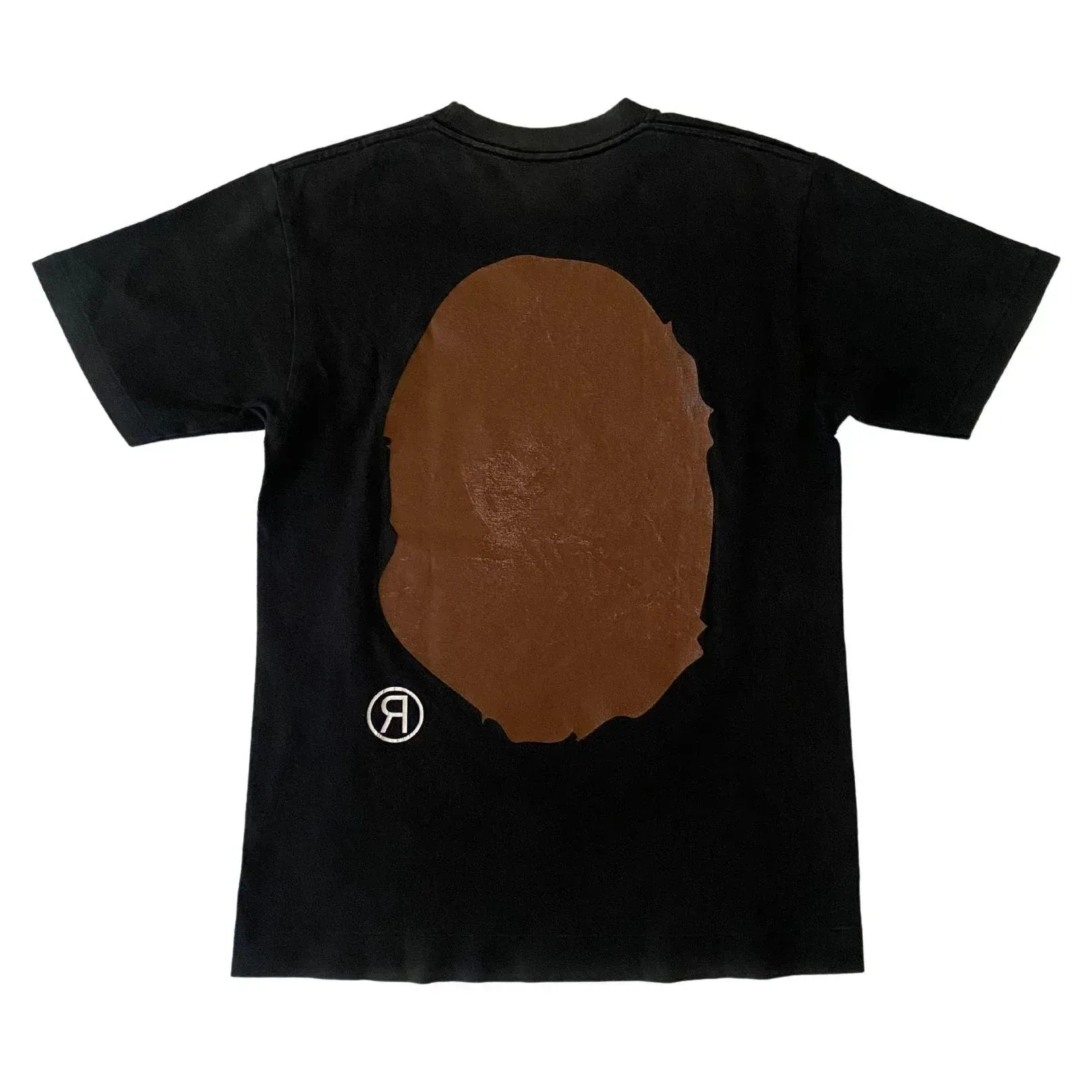 A BATHING APE BIG HEAD TEE  (S)