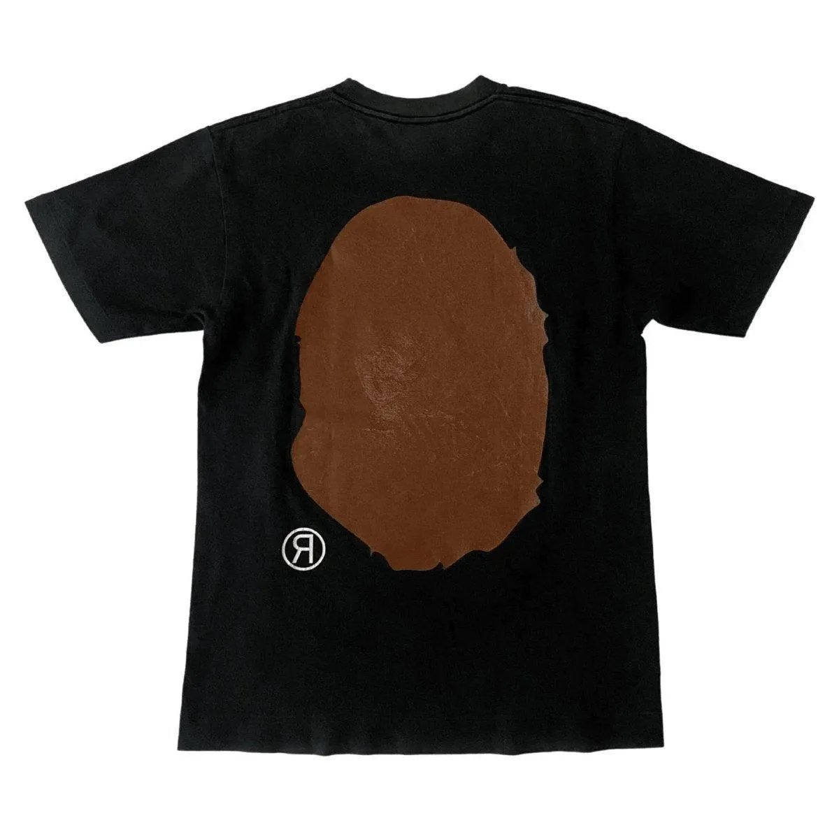 A BATHING APE BIG HEAD TEE  (S)