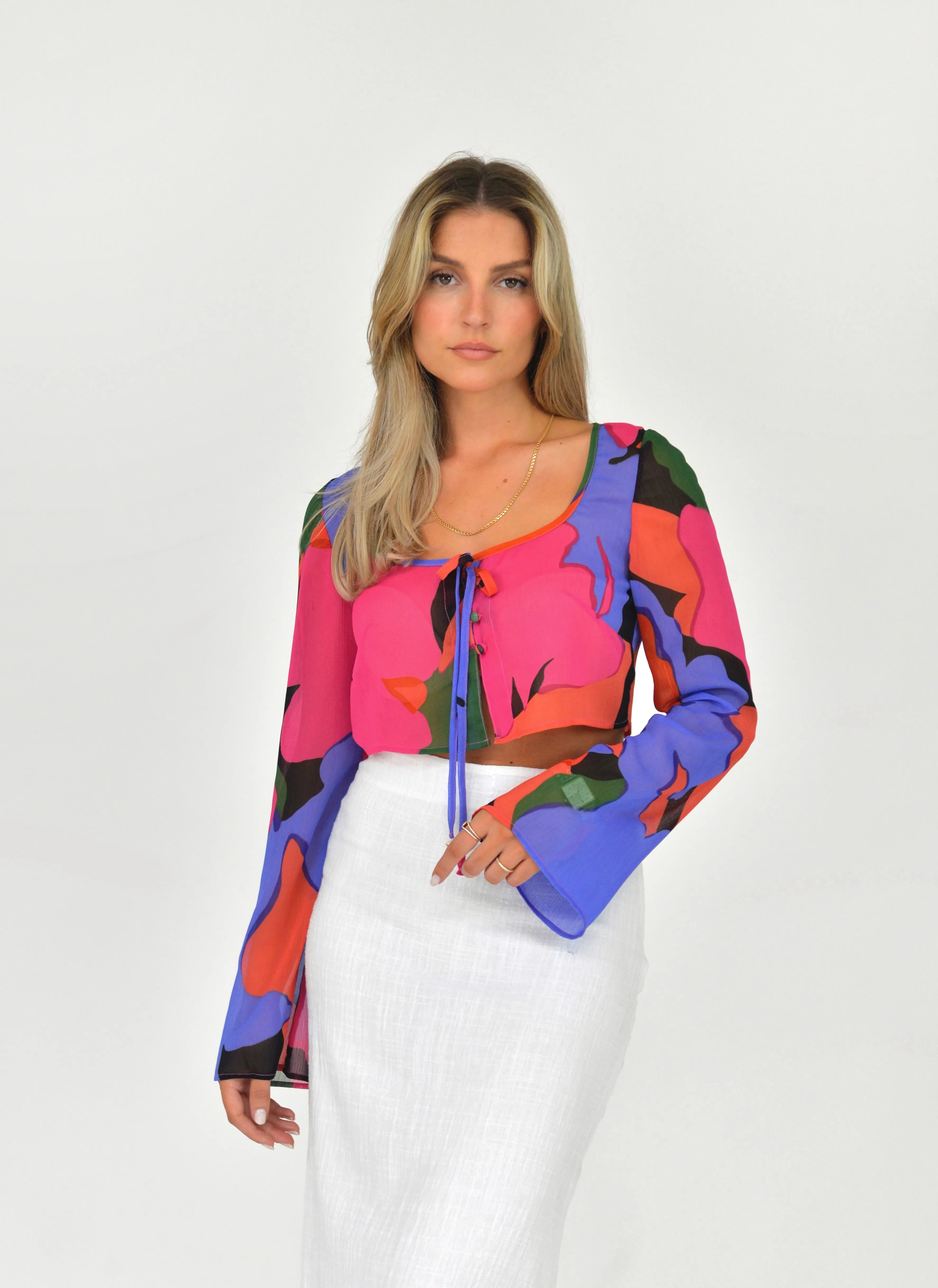 Aicha Blouse Abstract