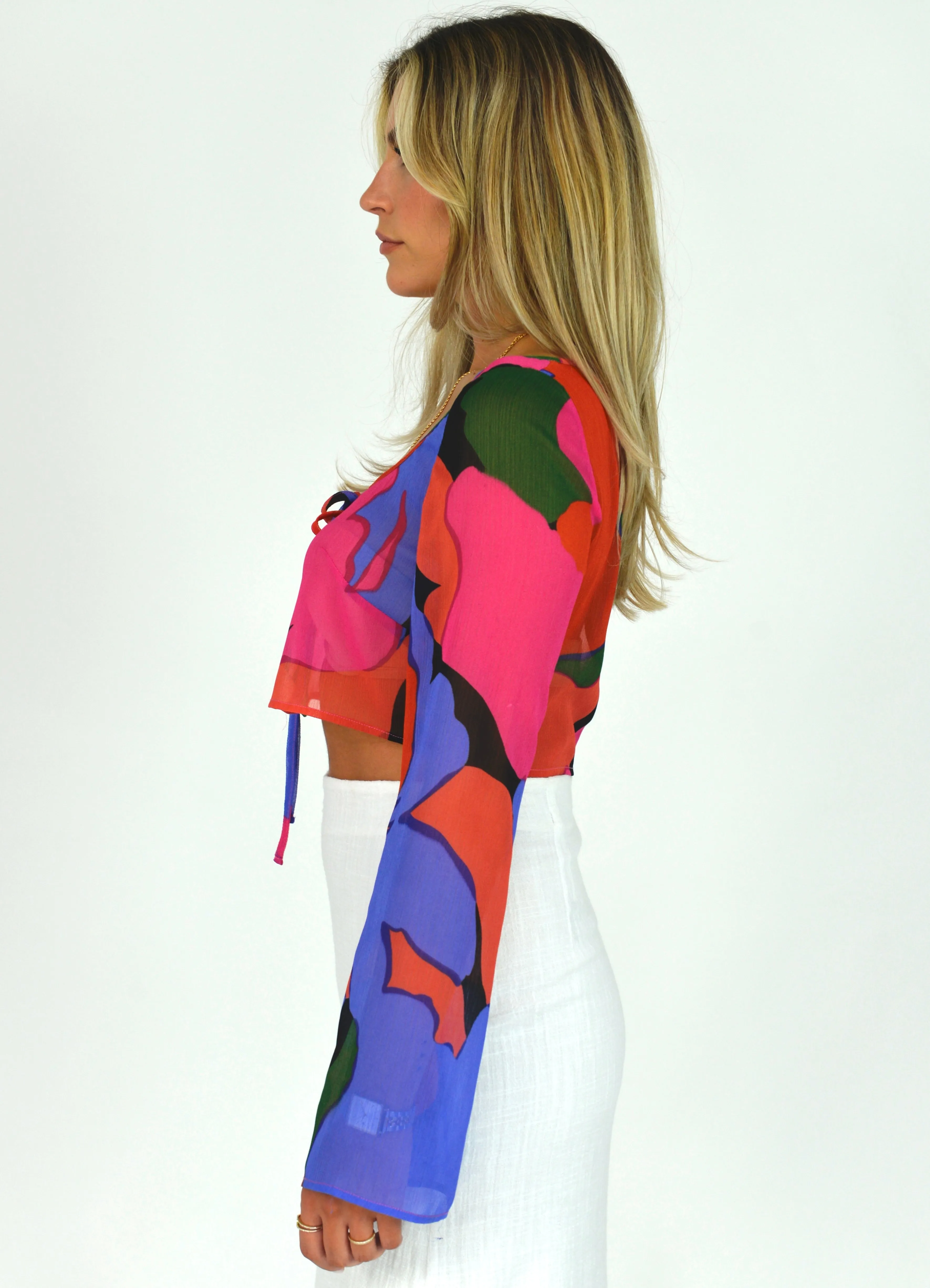 Aicha Blouse Abstract