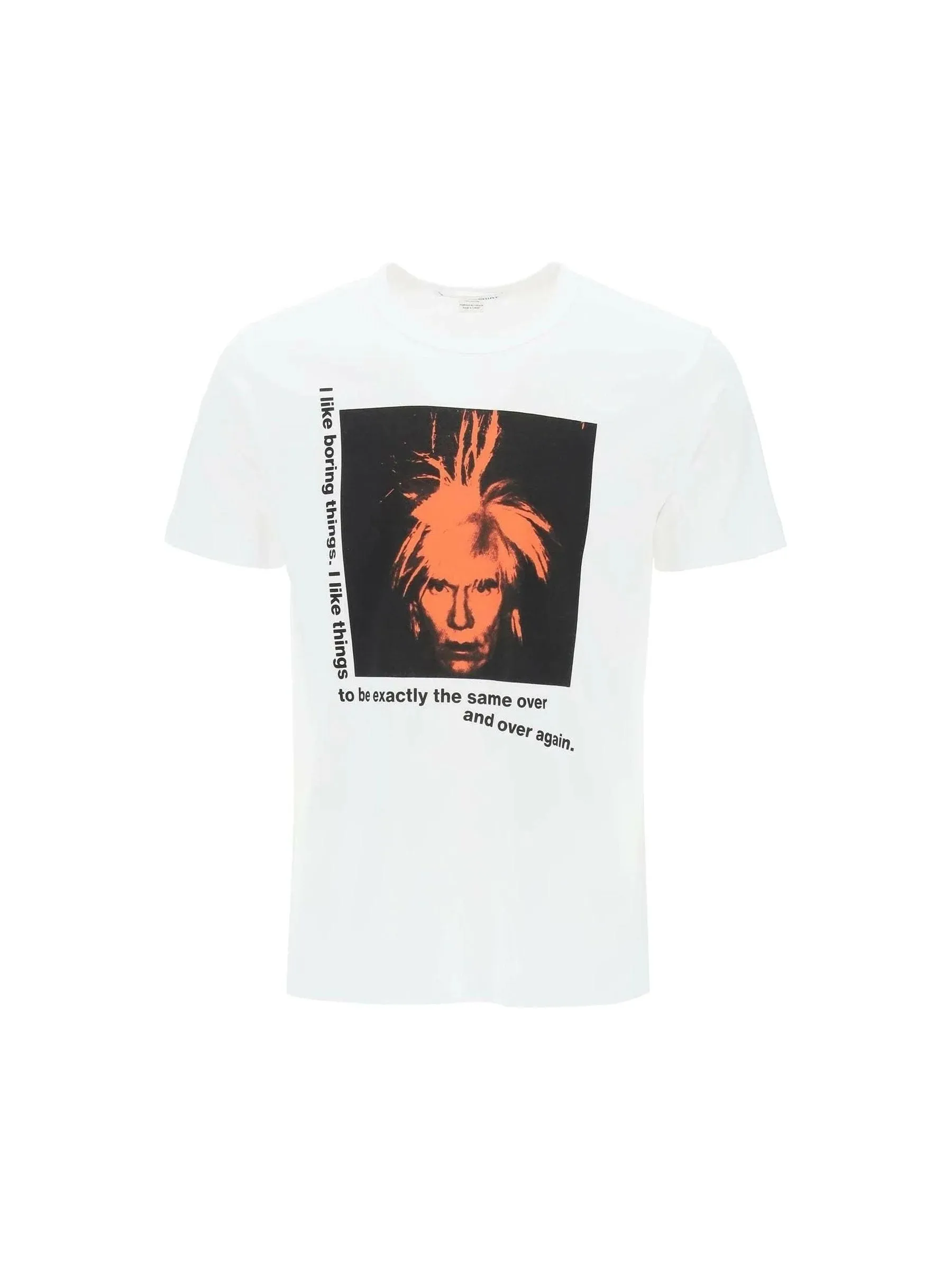 Andy Warhol Printed Cotton T-Shirt