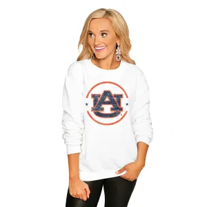 AUBURN TIGERS "END ZONE" PERFECT COZY CREW SWEATSHIRT