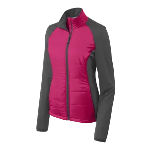 B1737W Ladies Hybrid Soft Shell Jacket