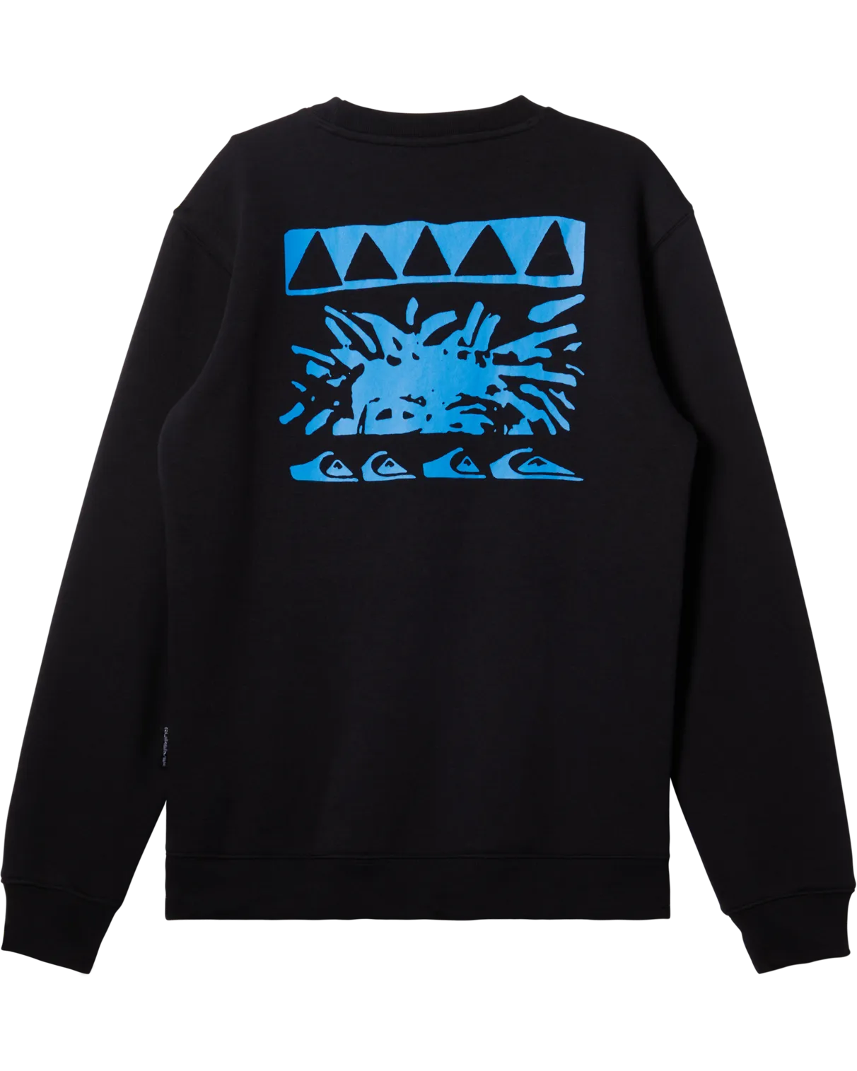 Boys Graphic Crew Sweatshirt in Black