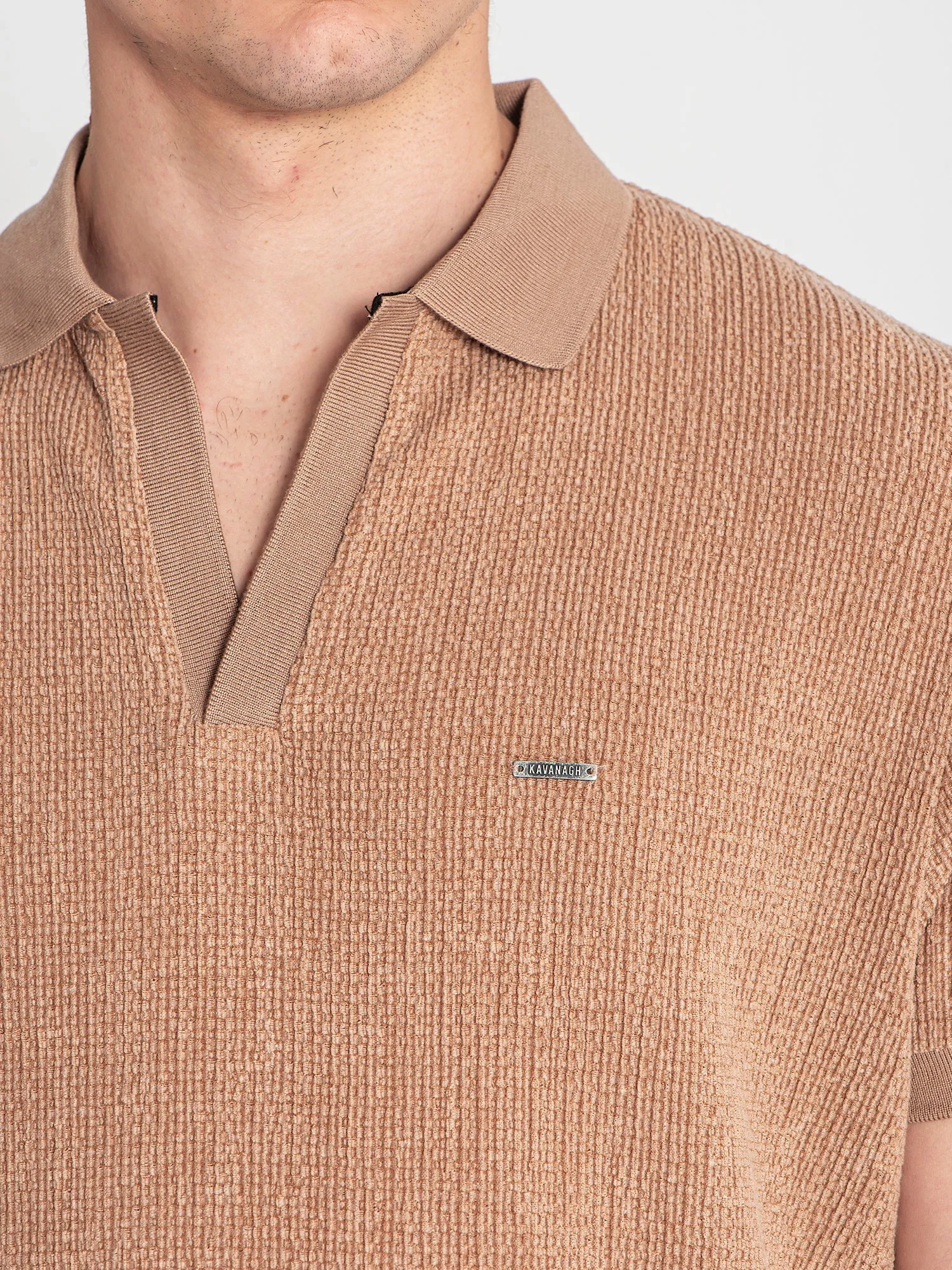 Camel Texture Polo