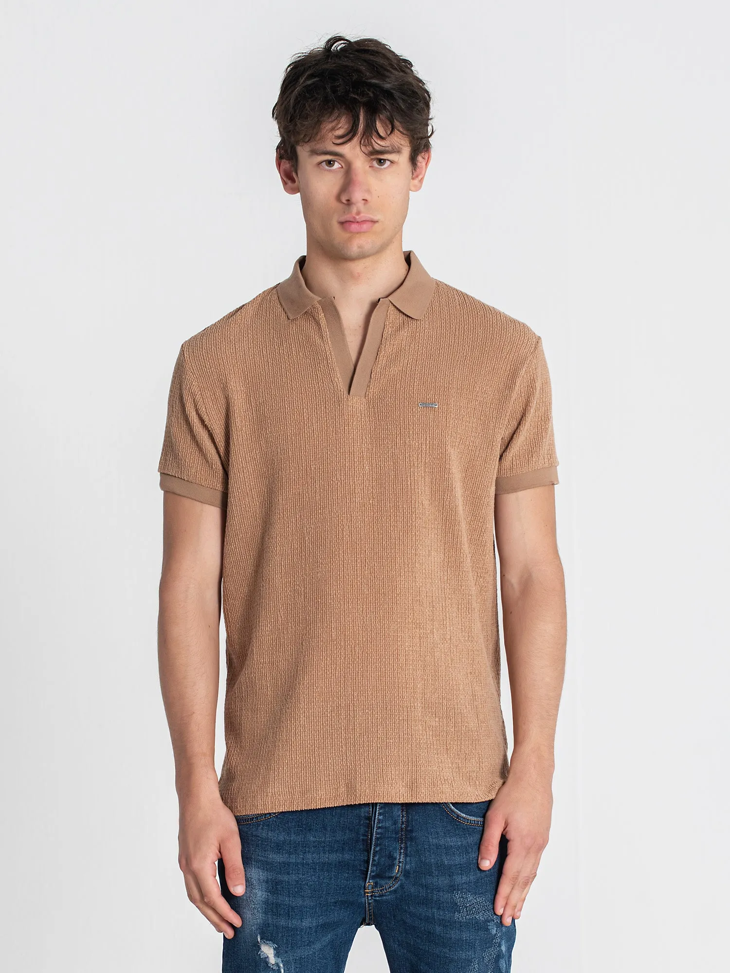 Camel Texture Polo