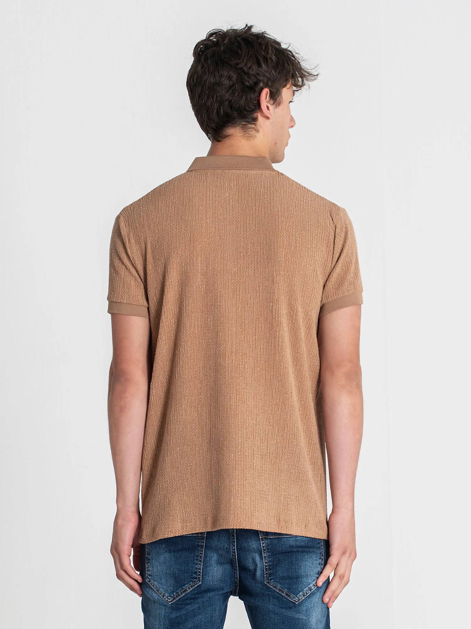 Camel Texture Polo