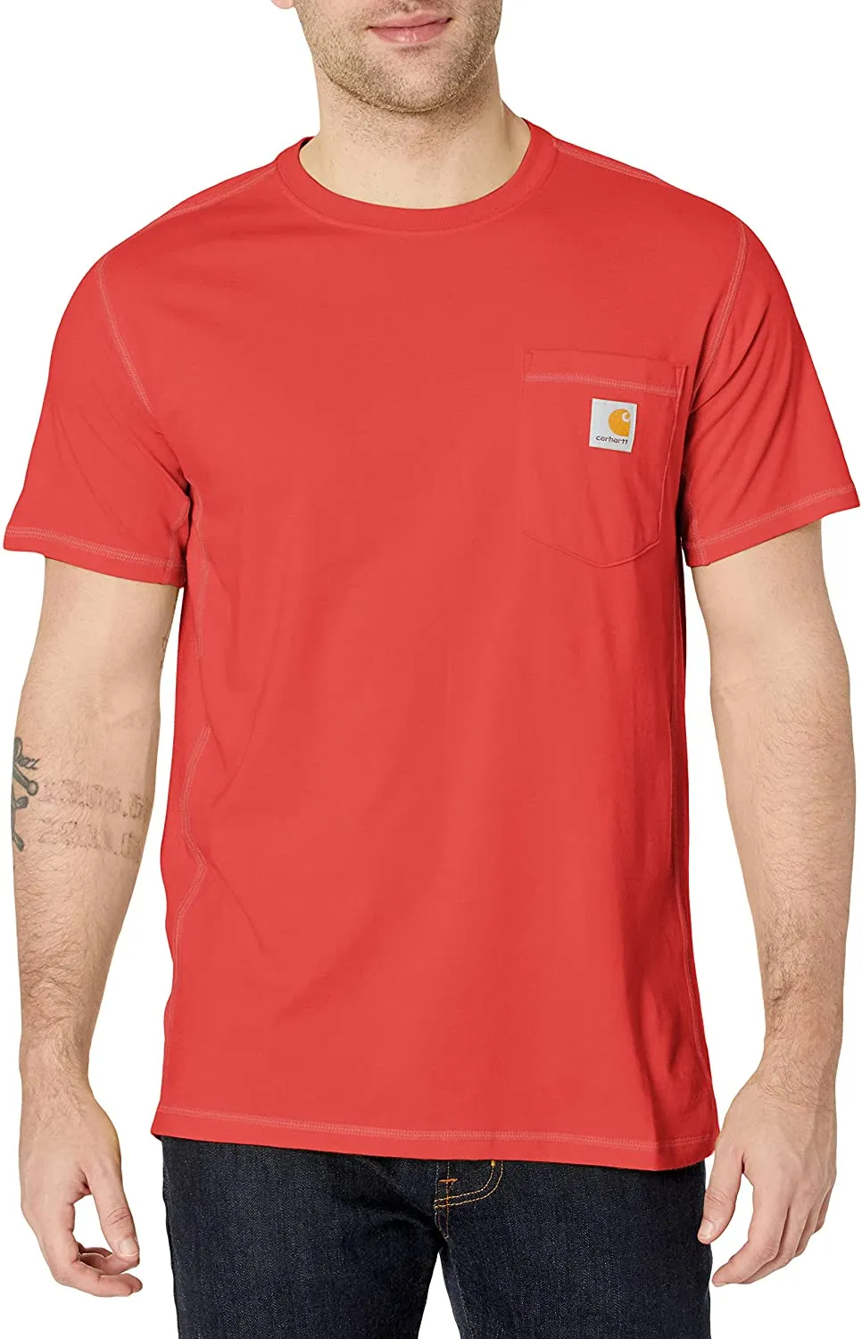 Carhartt Men's Force Relaxed Fit Midweight Short Sleeve Pocket T-Shirt