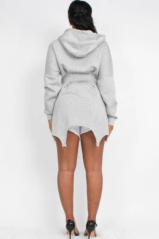 Casual Hoodie Dress