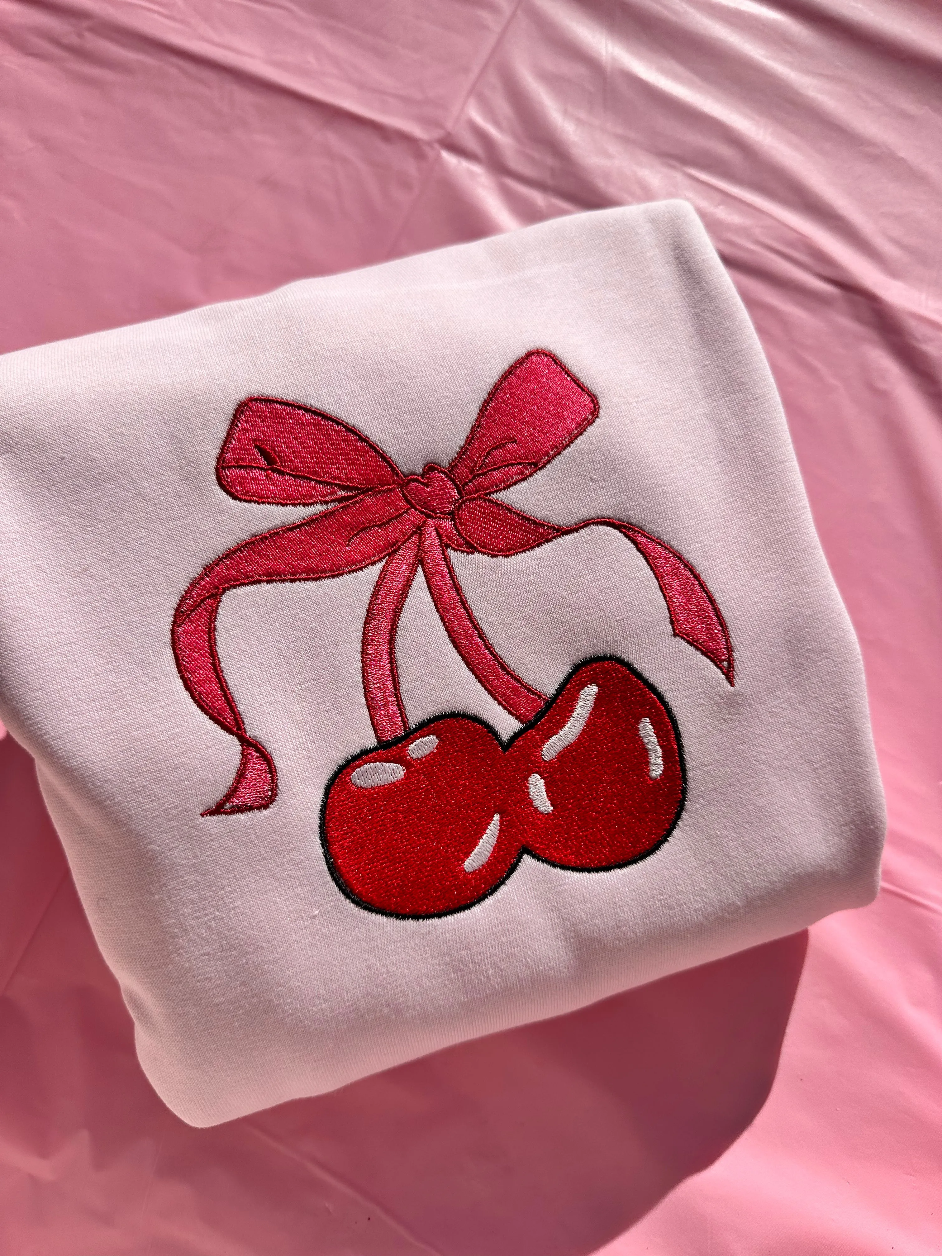 Cherry Bow Sweatshirt