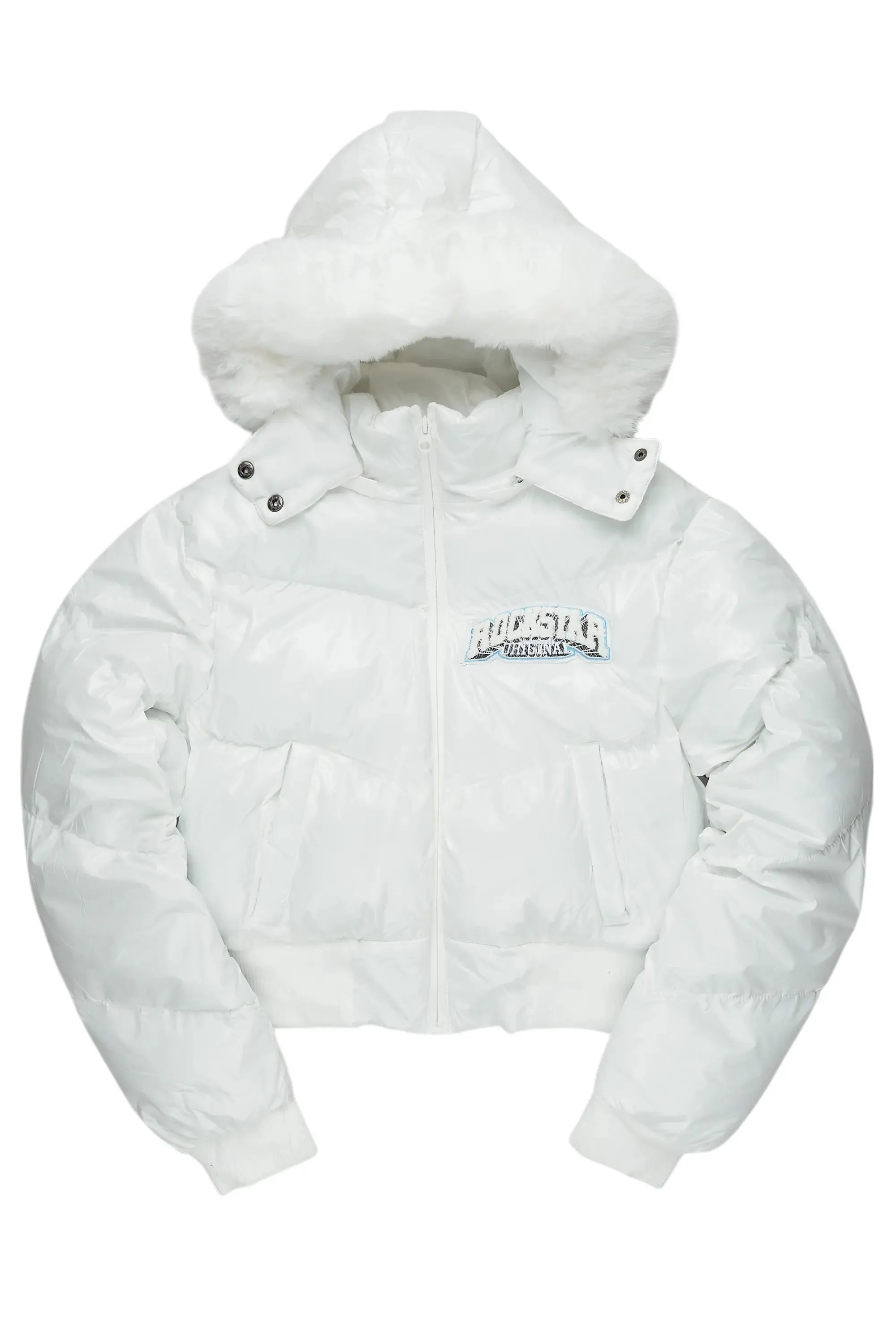 Chrishona White Puffer Jacket