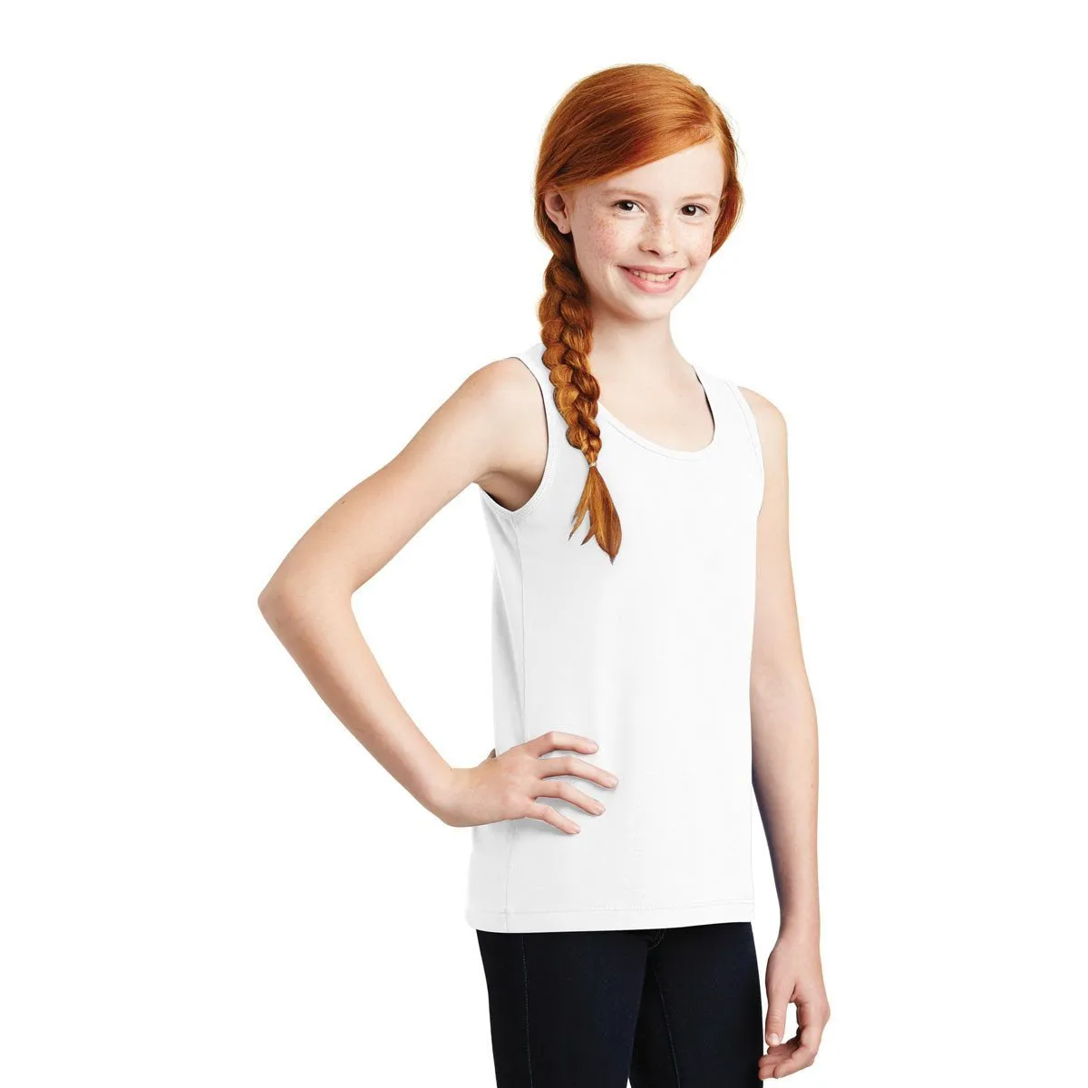 District Youth White The Concert Tank