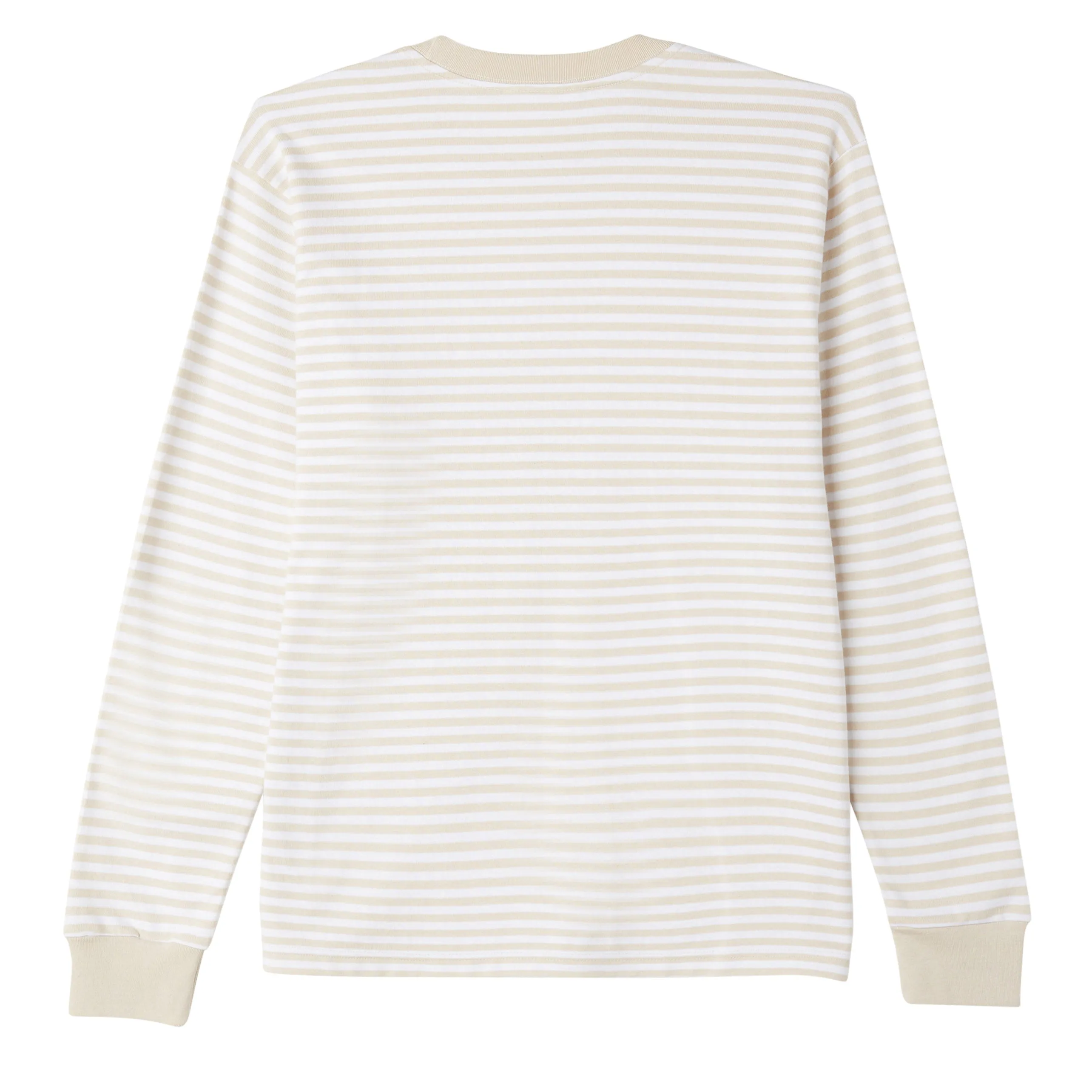 Established works eyes stripe longsleeve clay multi