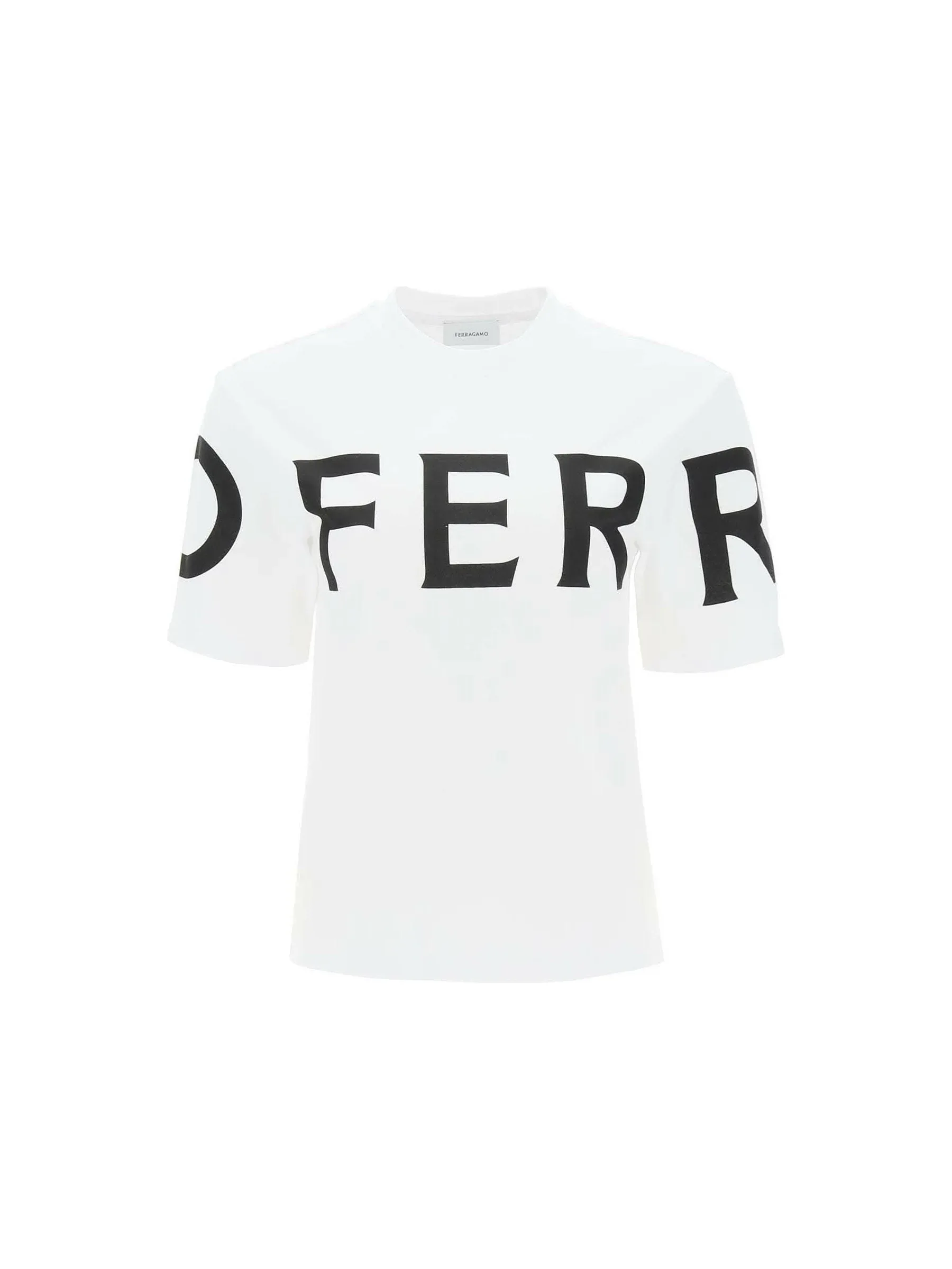 Ferragamo Logo Cotton T-Shirt