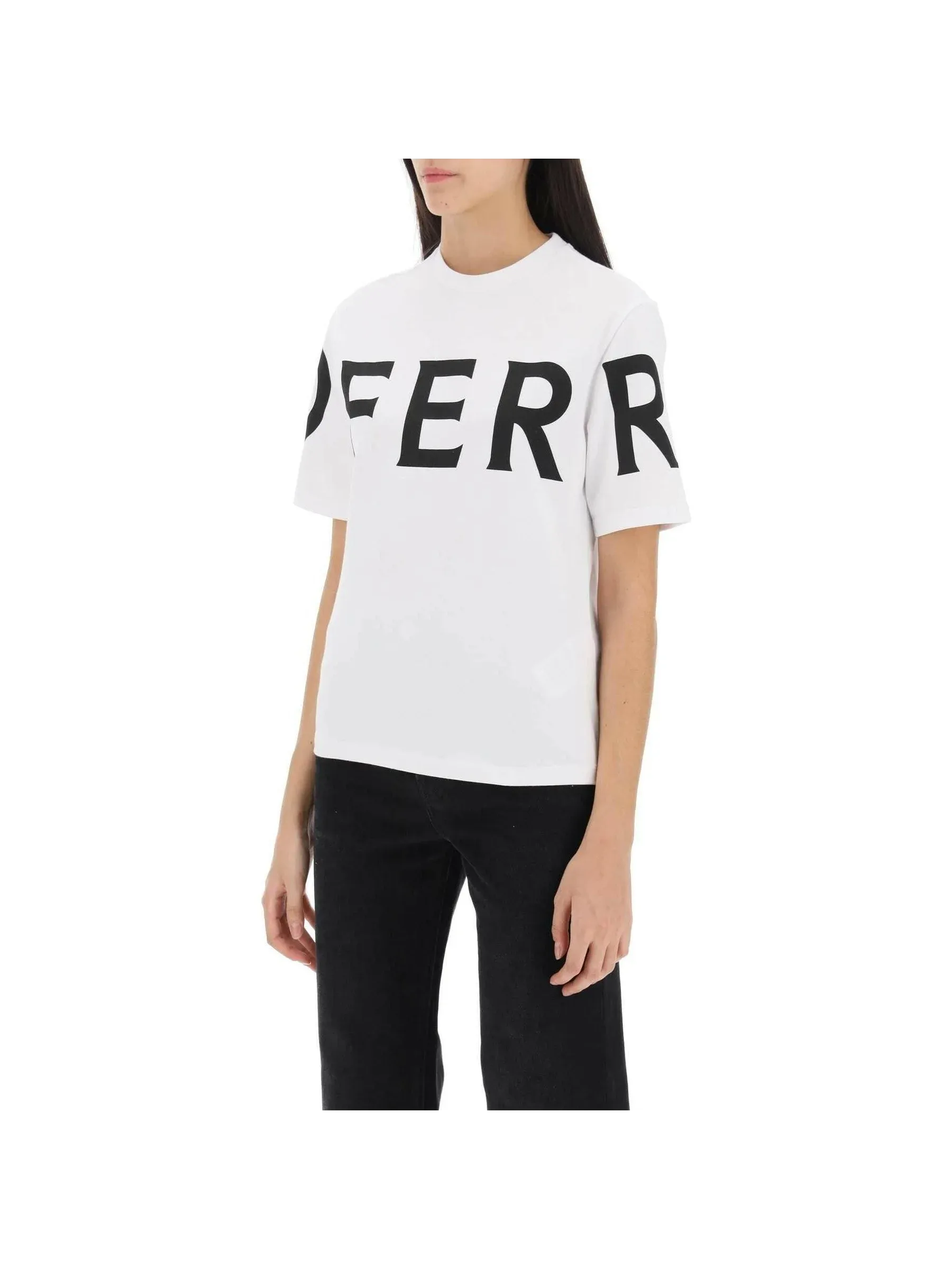 Ferragamo Logo Cotton T-Shirt