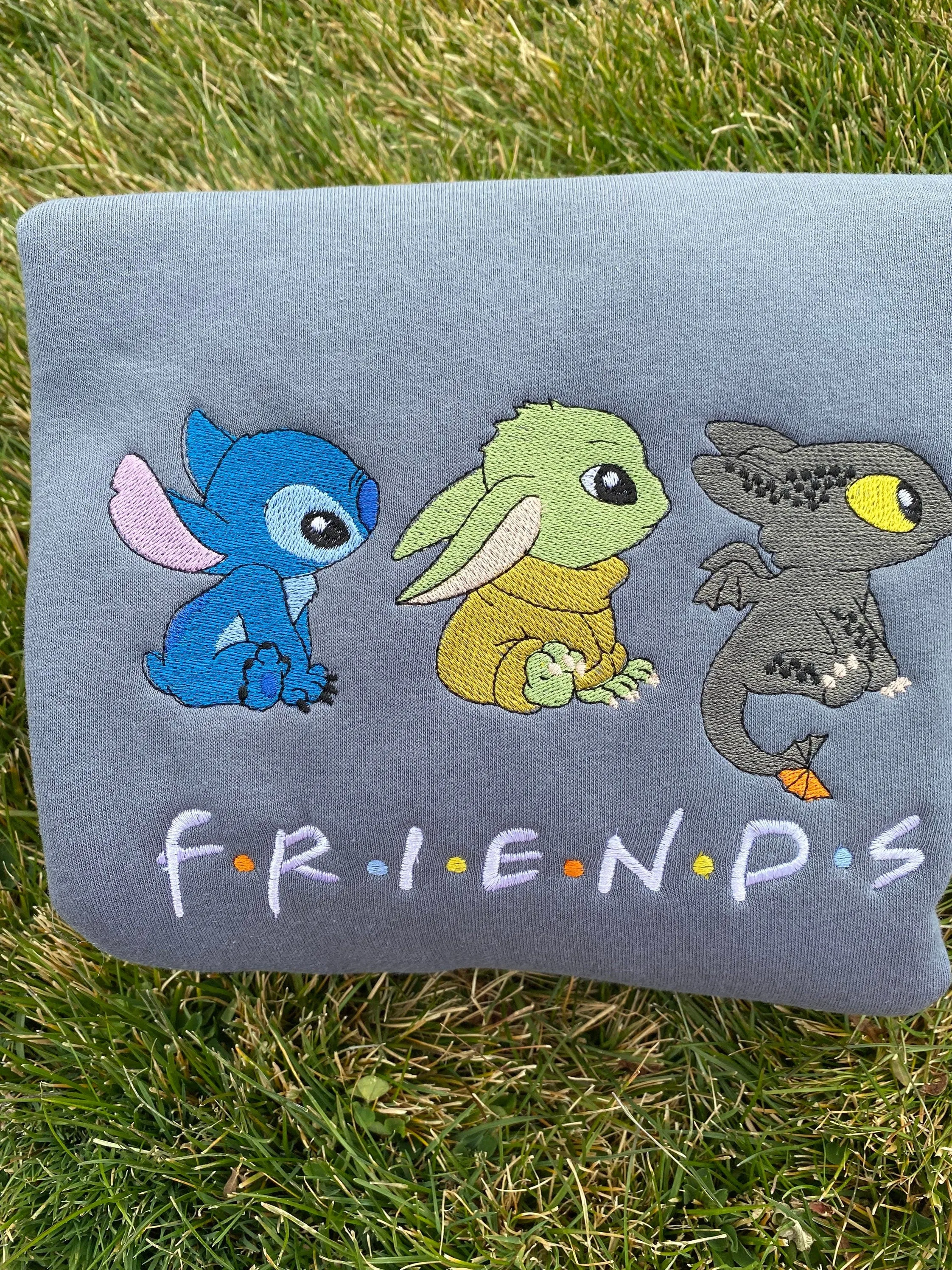 Friend Cute Embroidered Sweatshirts Gifts for her