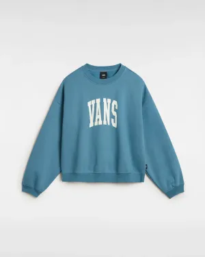 Girls Stadium Loose Sweatshirt in Bluestone