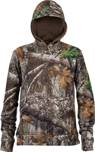 Habit Performance Youth Hoodie - Realtree Edge X-large