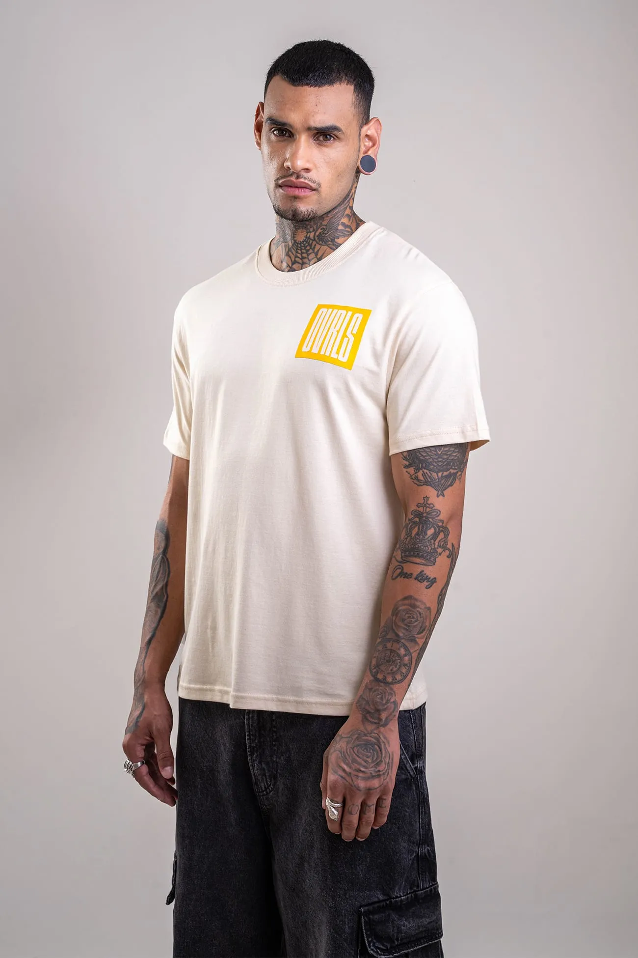 Hawk Eye Relaxed Fit 100% Soft Cotton T-shirt