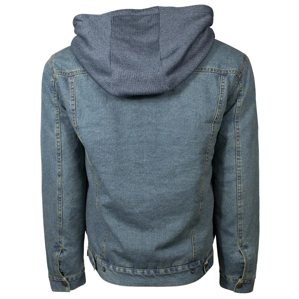 Hooey Denim Jacket With Hood