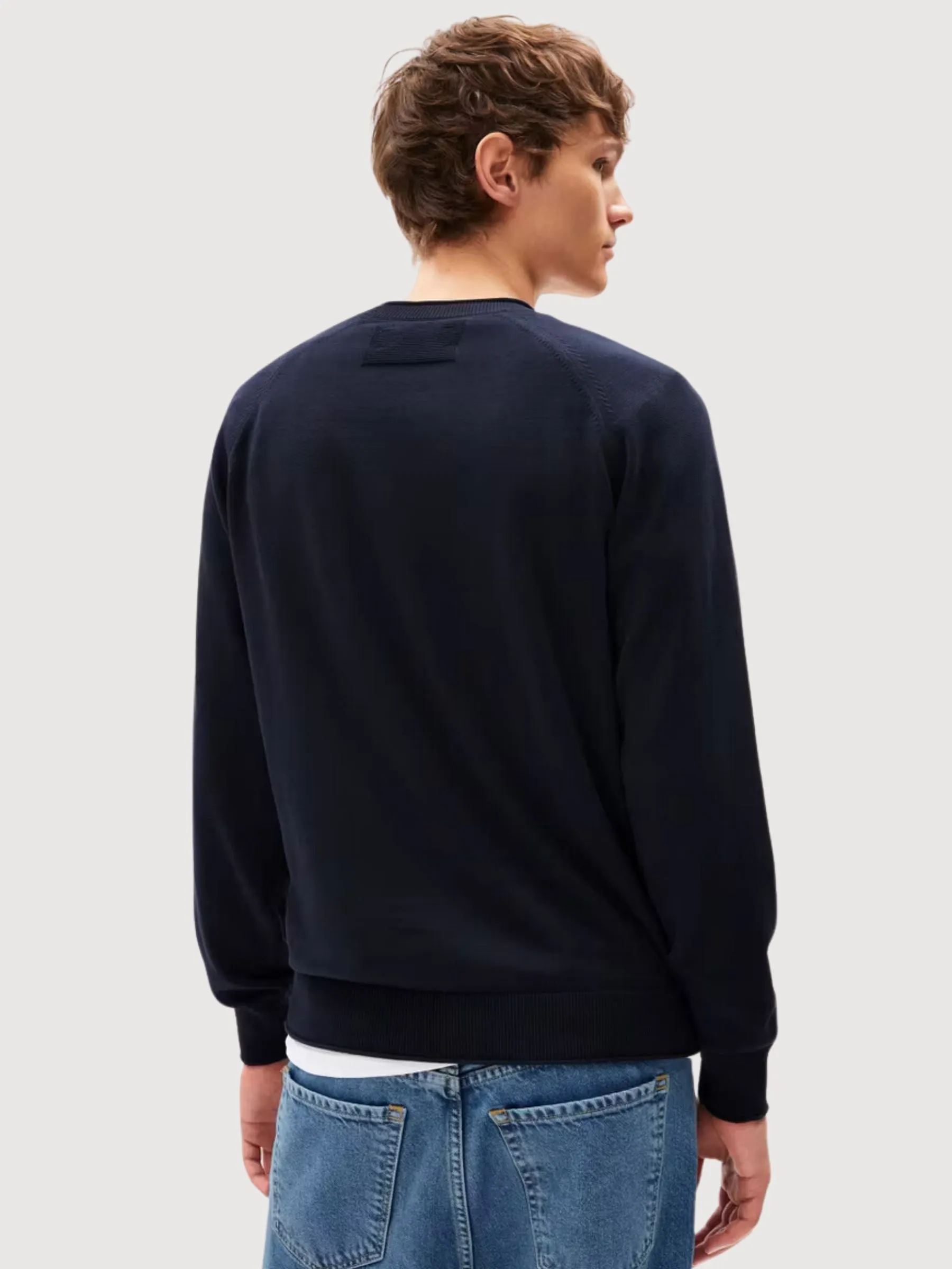 Jaairo Sweatshirt Man Night Sky | Armedangels