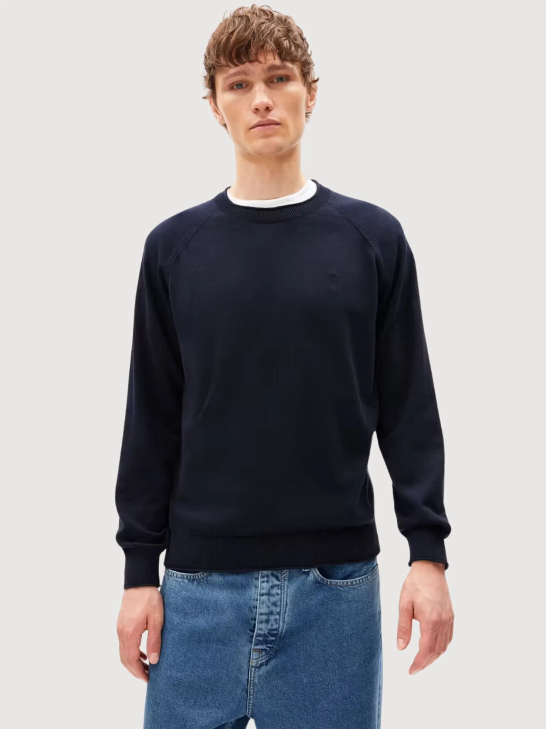 Jaairo Sweatshirt Man Night Sky | Armedangels