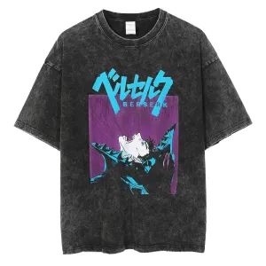 [KUJO] "Guts V6" Vintage Oversized T Shirt