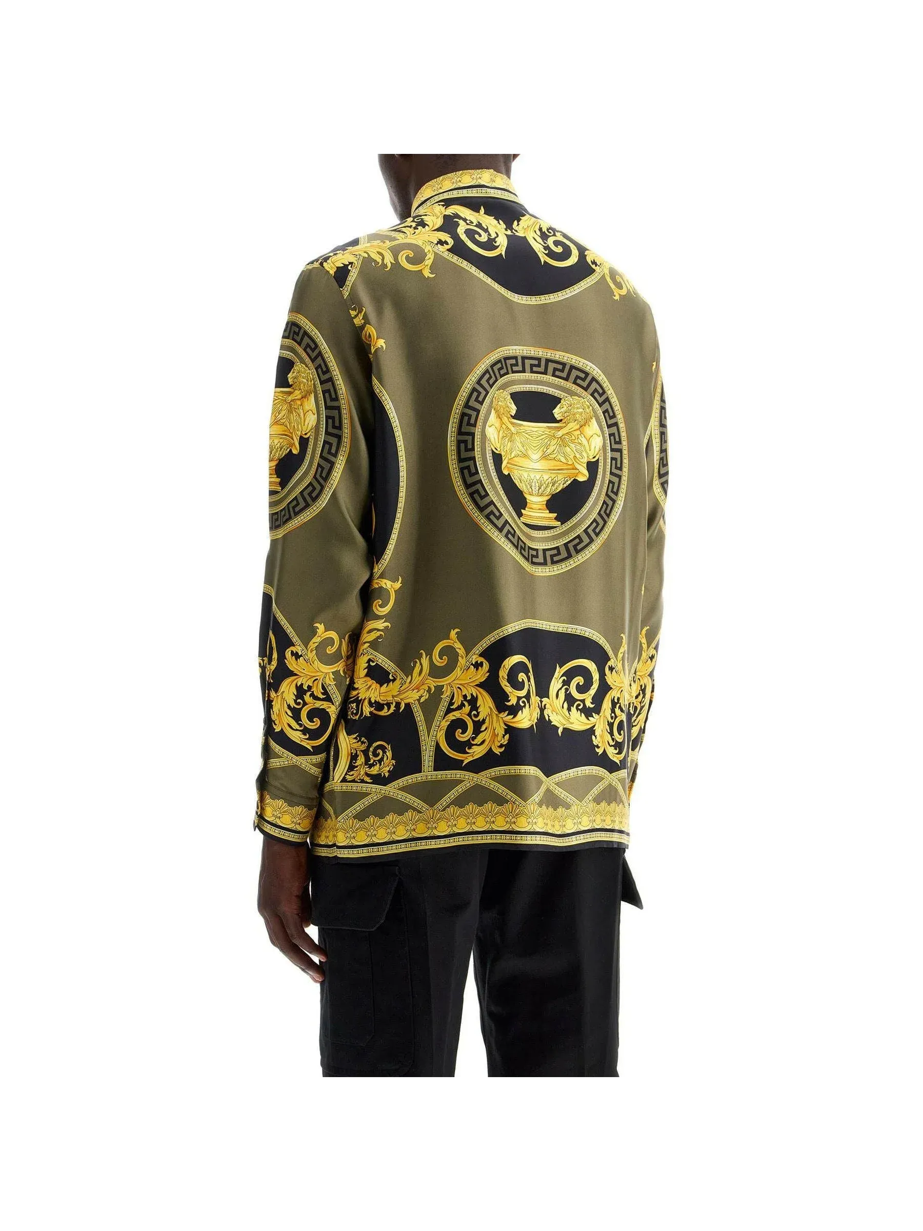 La Coupe Des Dieux Baroque Silk Shirt