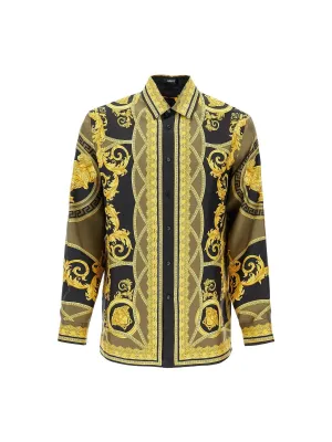 La Coupe Des Dieux Baroque Silk Shirt