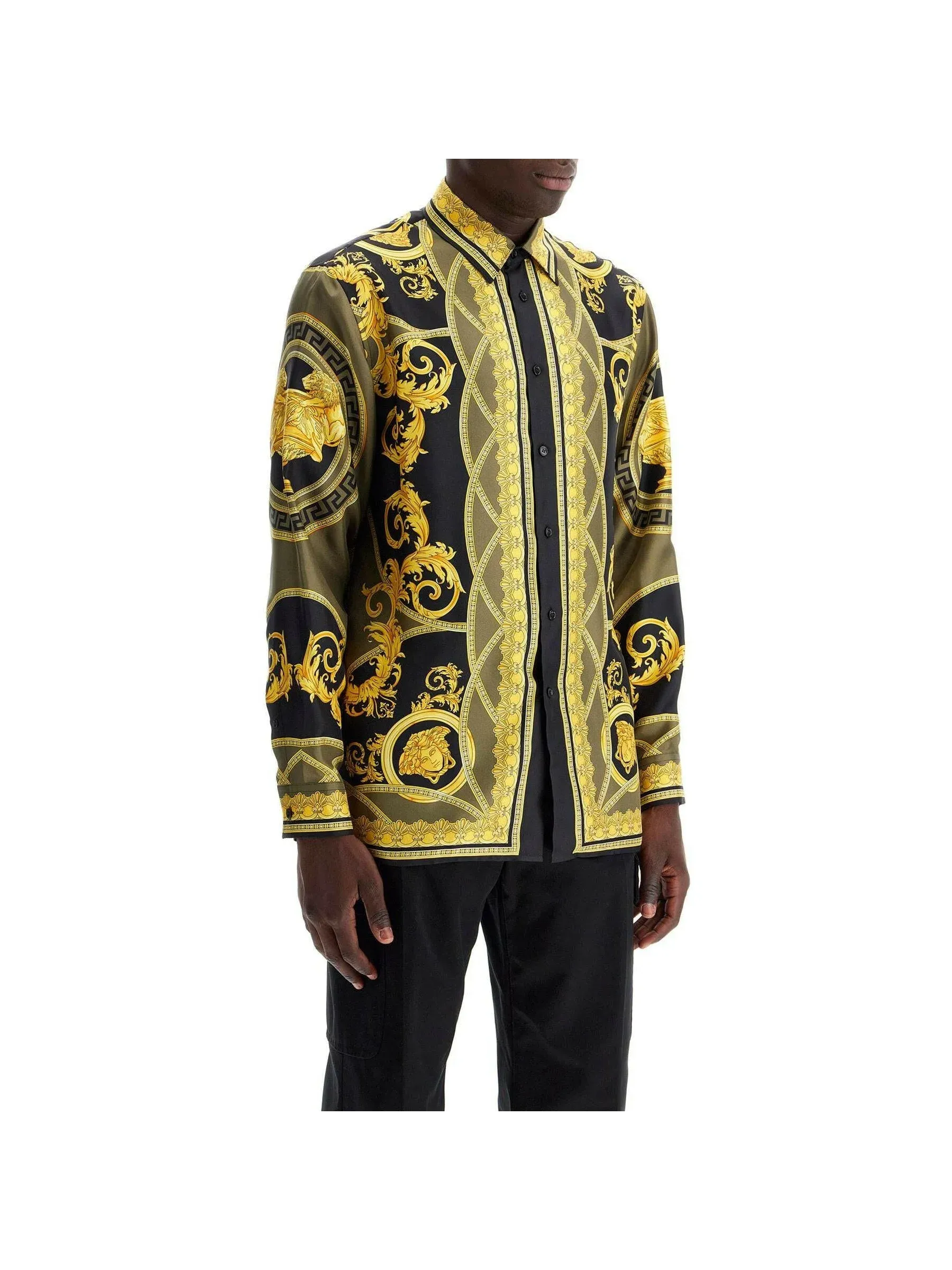 La Coupe Des Dieux Baroque Silk Shirt