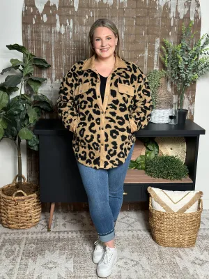 Leopard Sherpa Shacket