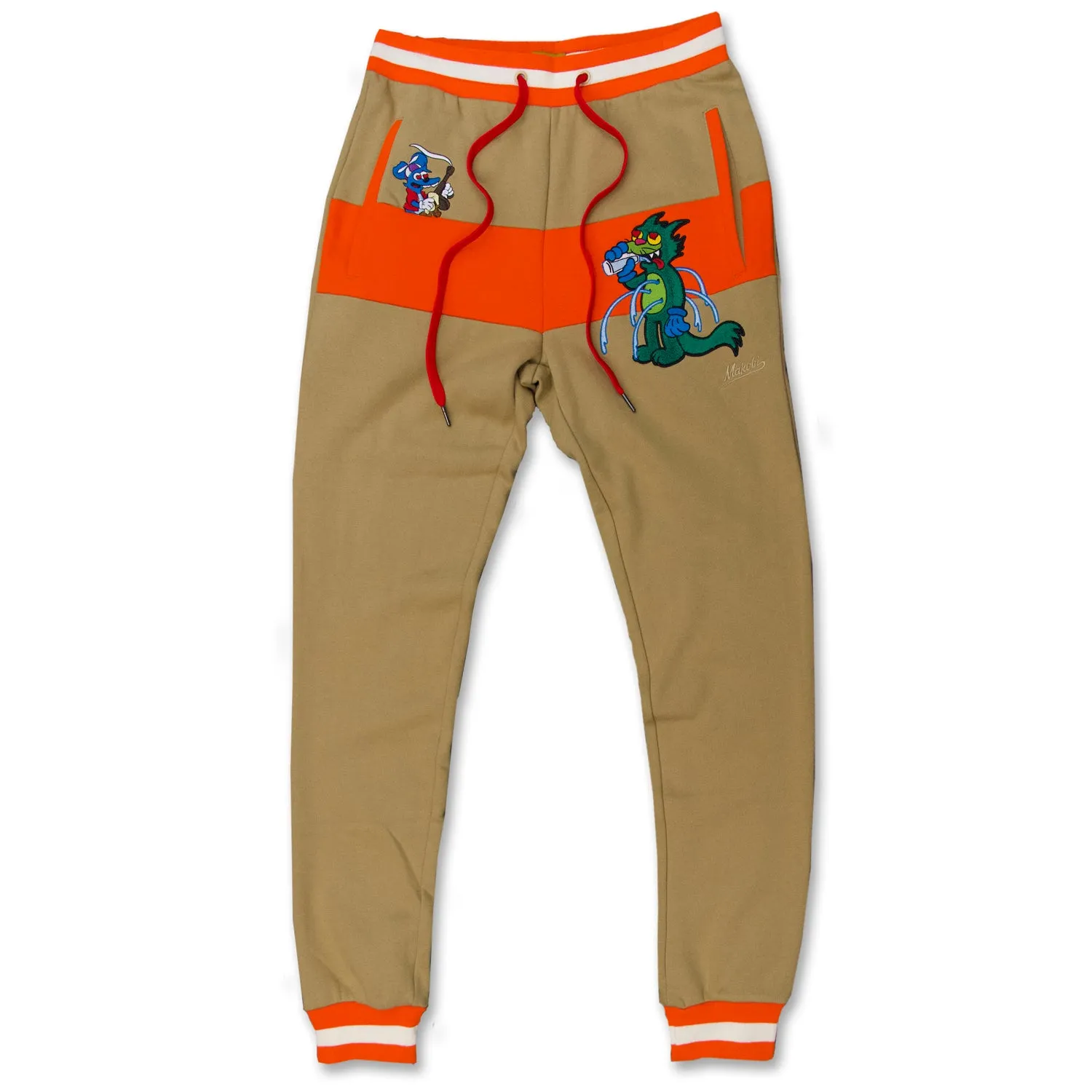 M6223 Fake Friends Sweatpants - Khaki