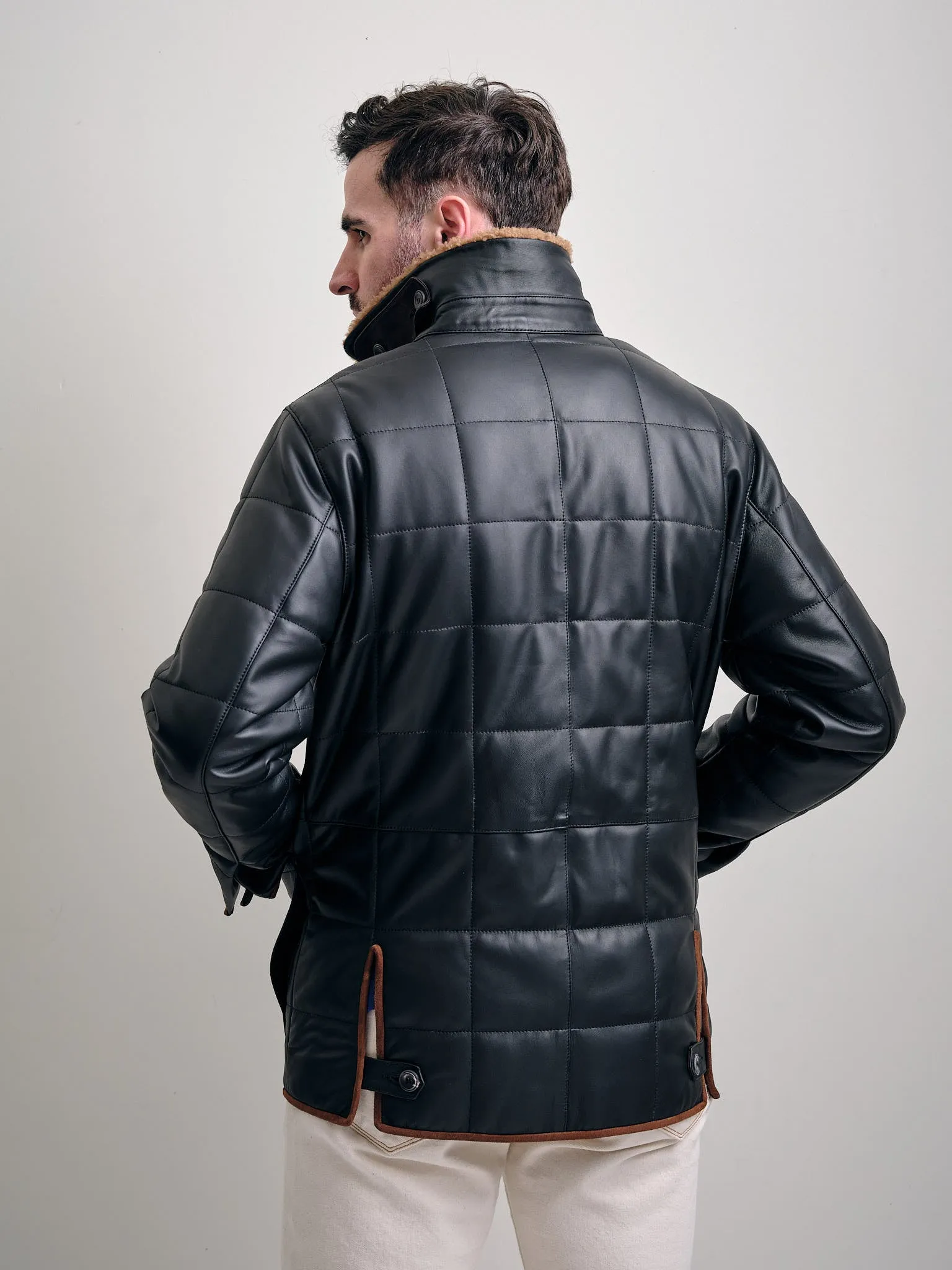 Motorsports Quilted Lambskin Jacket