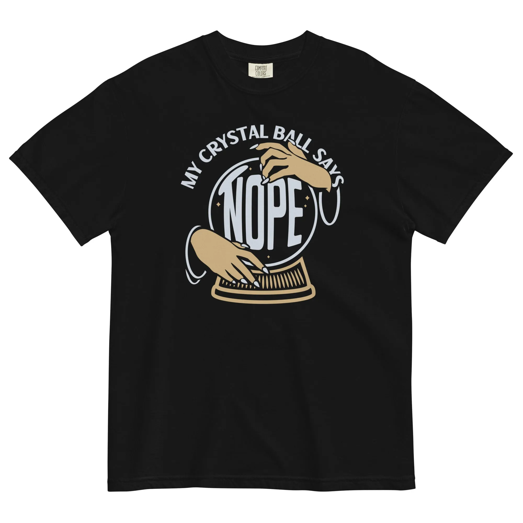 My Crystal Ball Says Nope Men's Relaxed Fit Tee