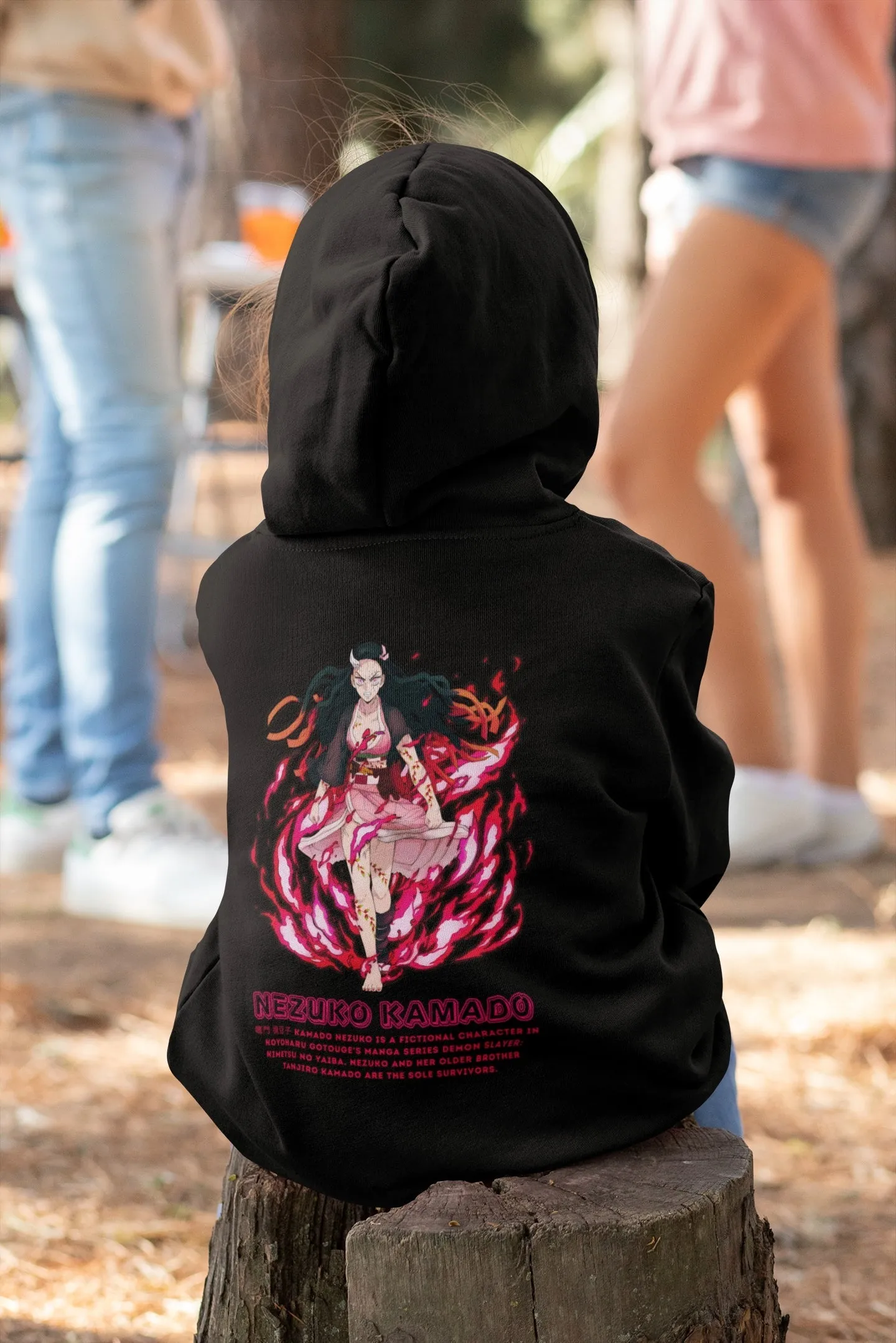 Nezuko Kamado Hoodies for Children