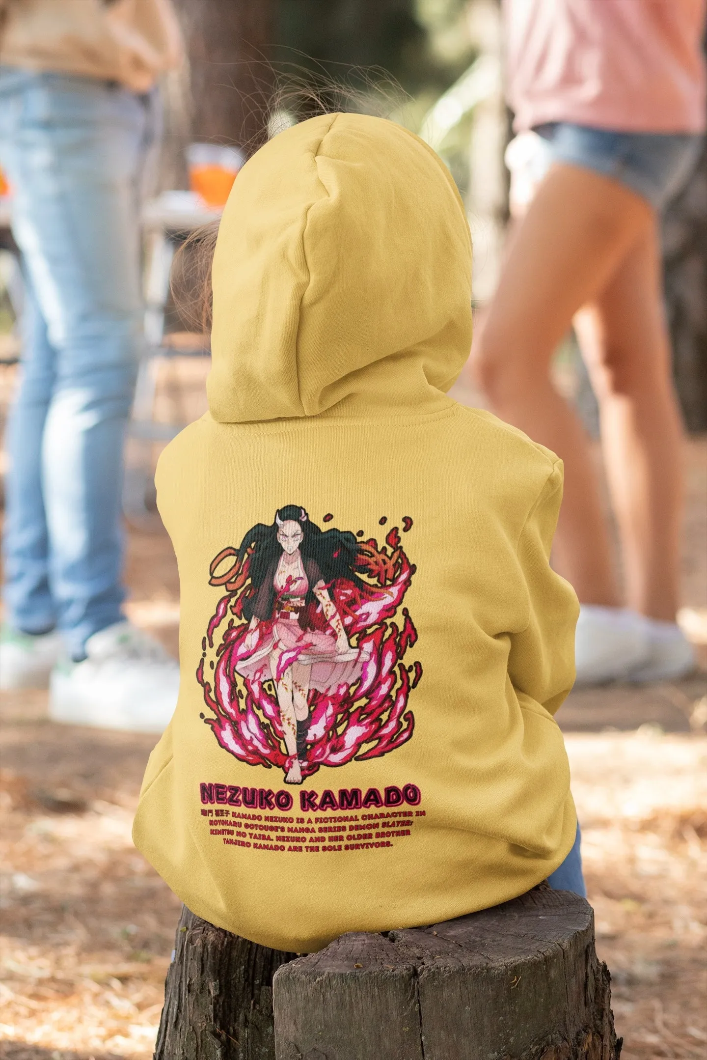 Nezuko Kamado Hoodies for Children