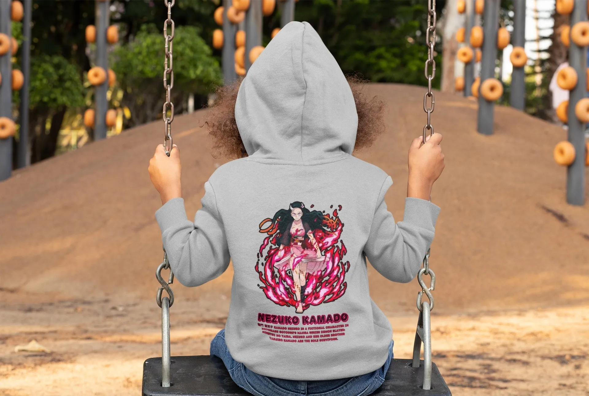 Nezuko Kamado Hoodies for Children