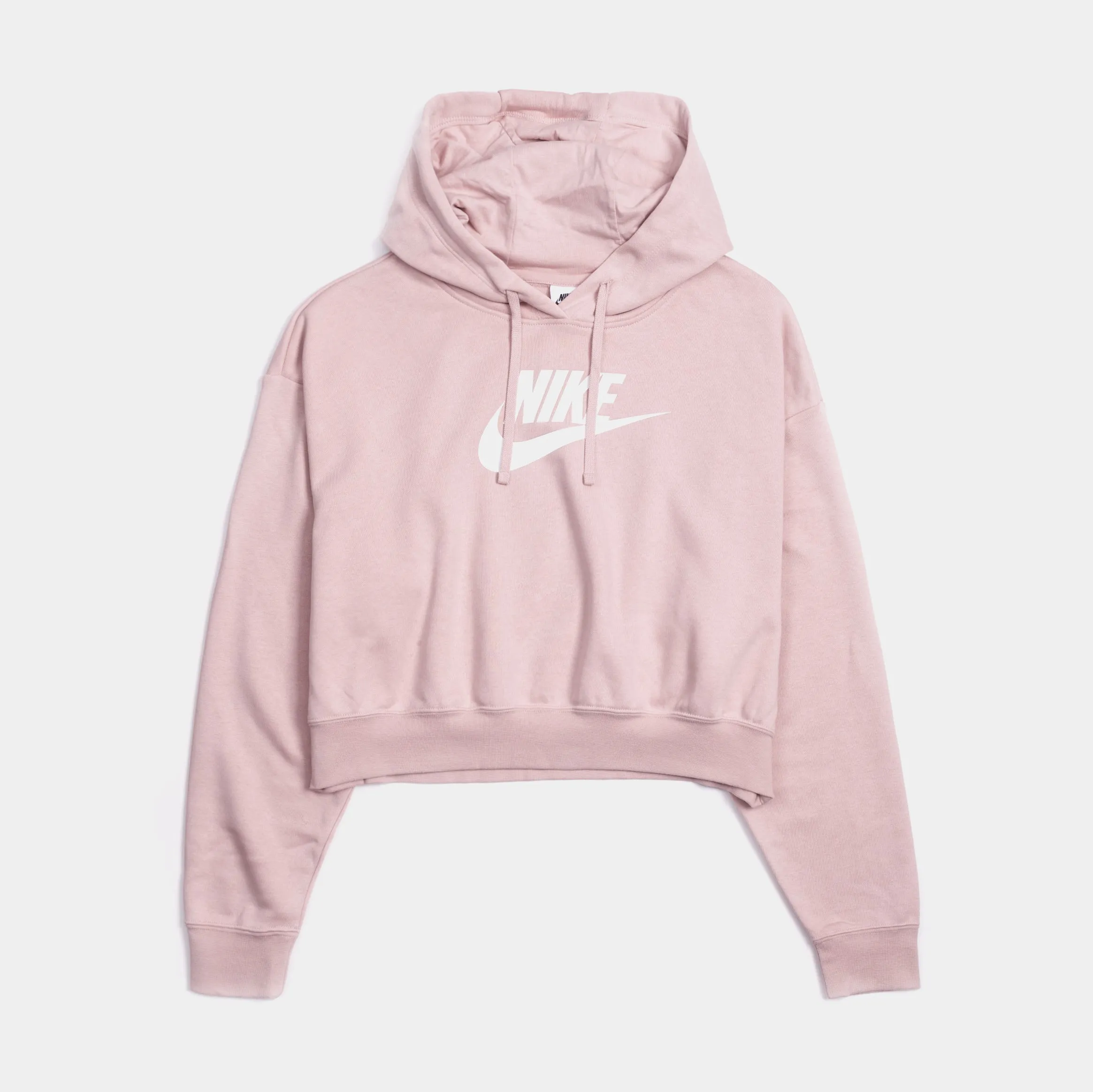 NSW Club Cropped Fleece Womens Hoodie (Pink)