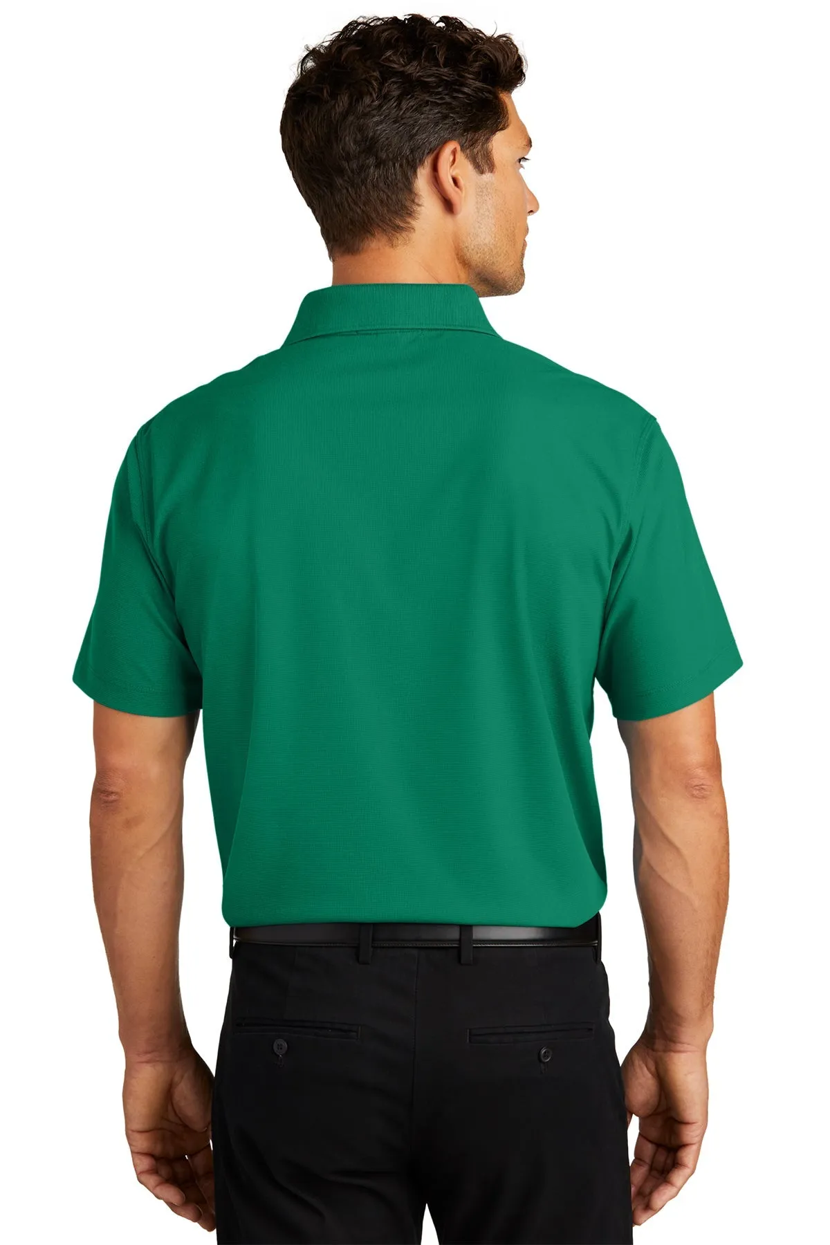 Port Authority Dry Zone Customized Grid Polos, Jewel Green