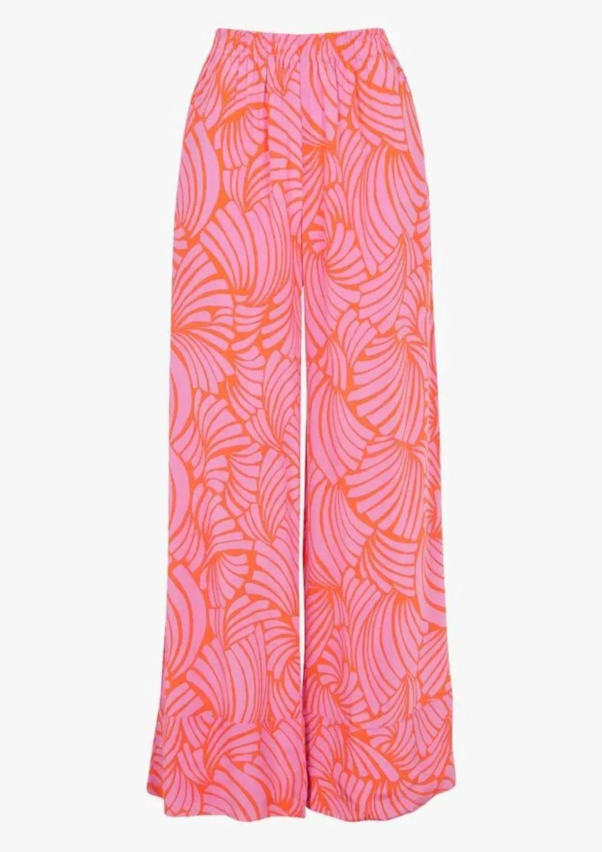 Printed High Waisted Joy Trousers | Suncoo Paris