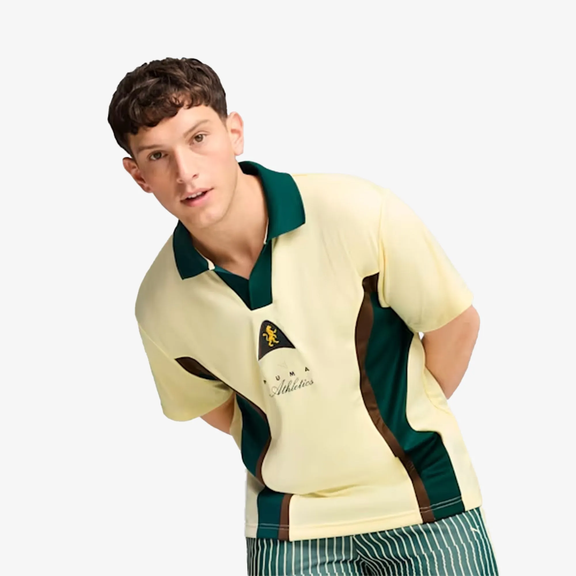 PUMA | PLAYERS LANE RELAXED FIT JERSEY { CREAMY VANILLA