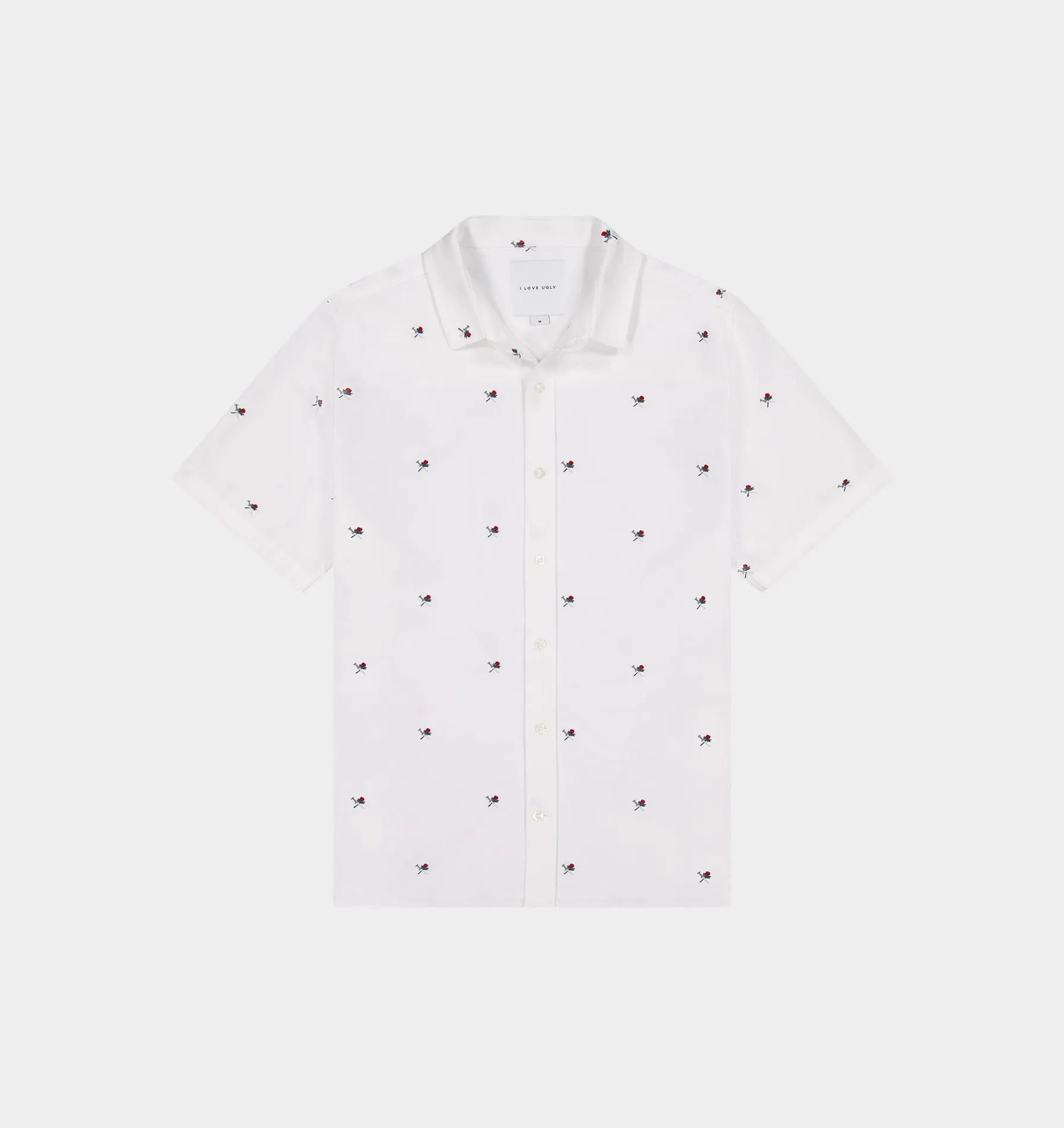 Rose and Dagger Jonty Shirt - White