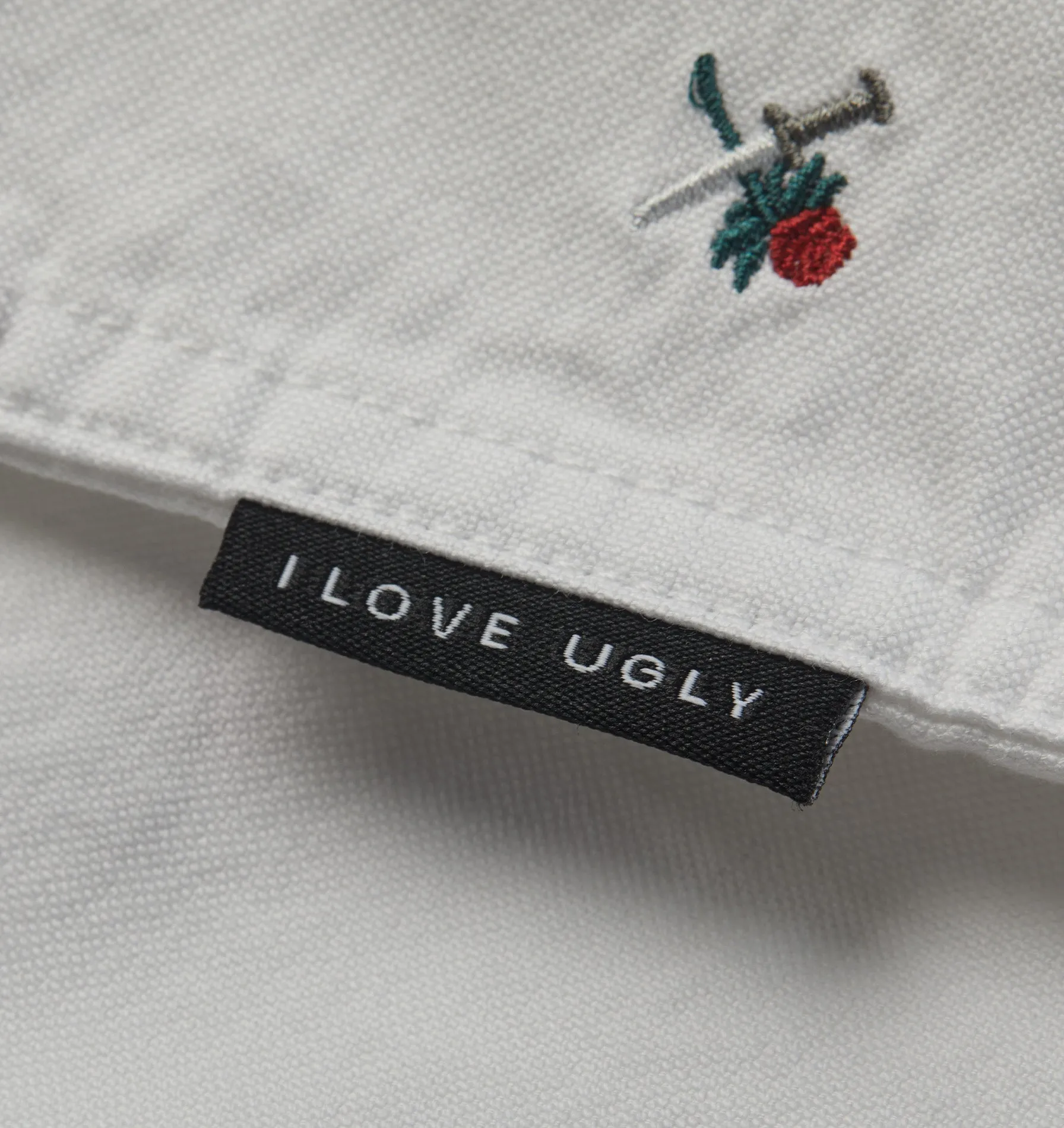 Rose and Dagger Jonty Shirt - White