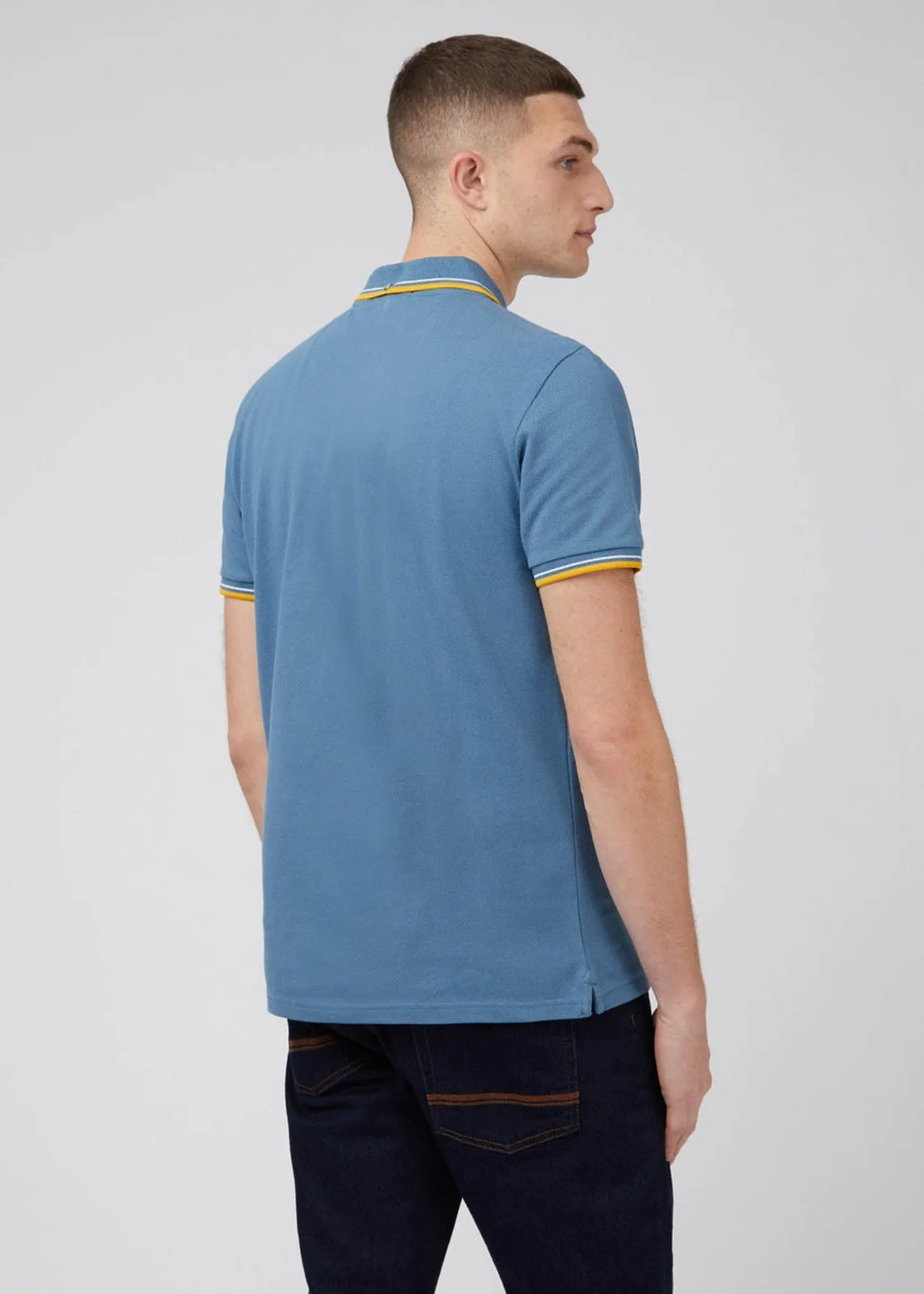 Signature polo - blue shadow