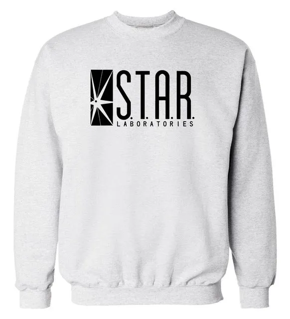 Superman Series Men Sweatshirt STAR S.T.A.R.labs autumn winter  2016 new fashion hoodies cool streetwear tracksuit high quality