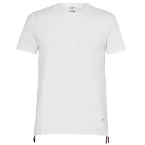 Thom Browne White Relaxed Fit T-Shirt