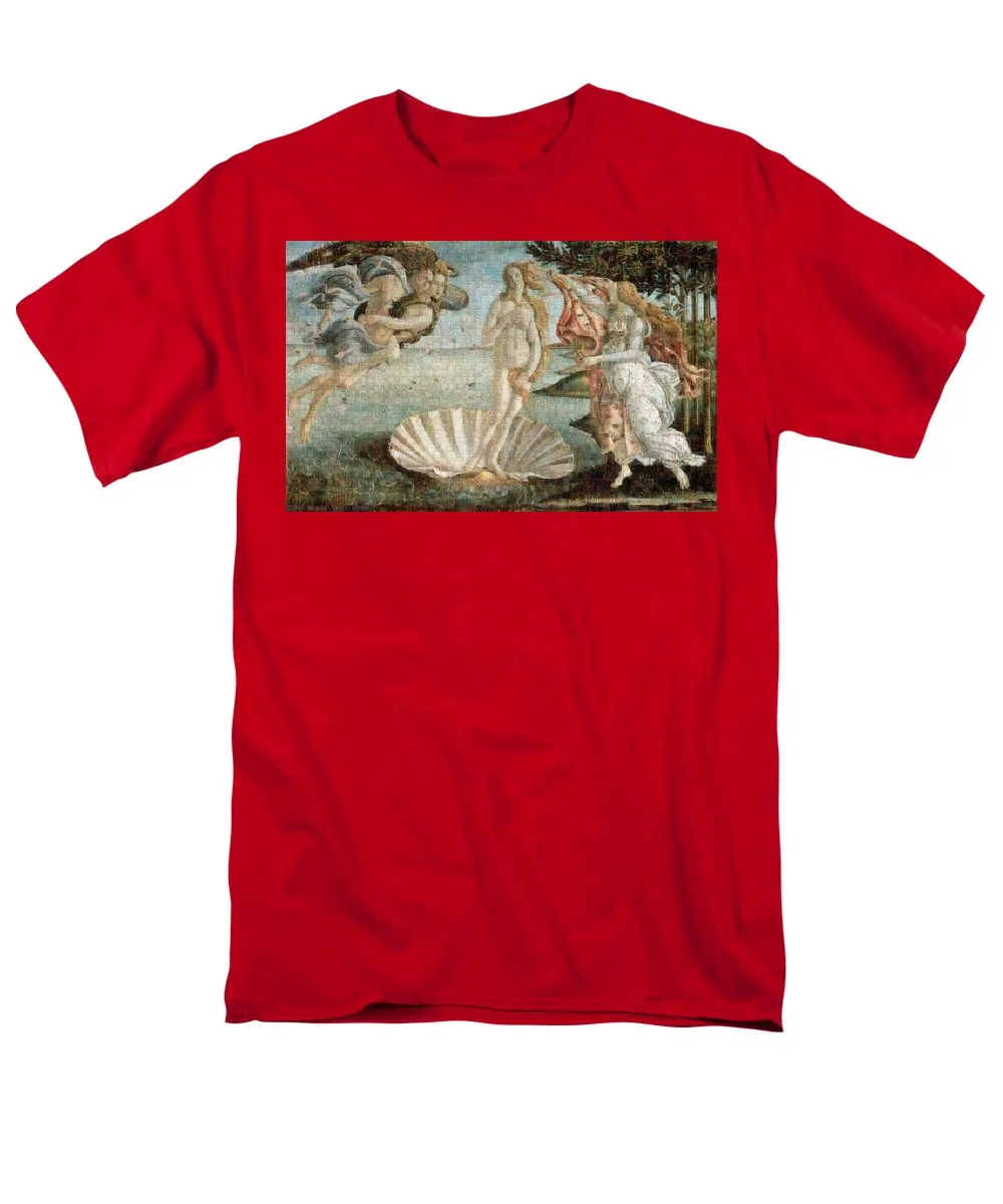 Tribute to Botticelli - Men's T-Shirt  (Regular Fit)