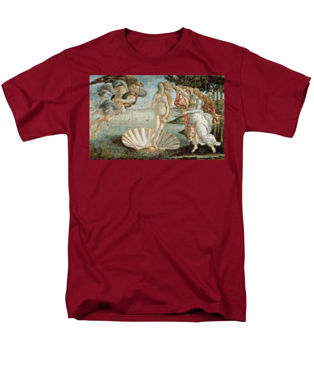 Tribute to Botticelli - Men's T-Shirt  (Regular Fit)